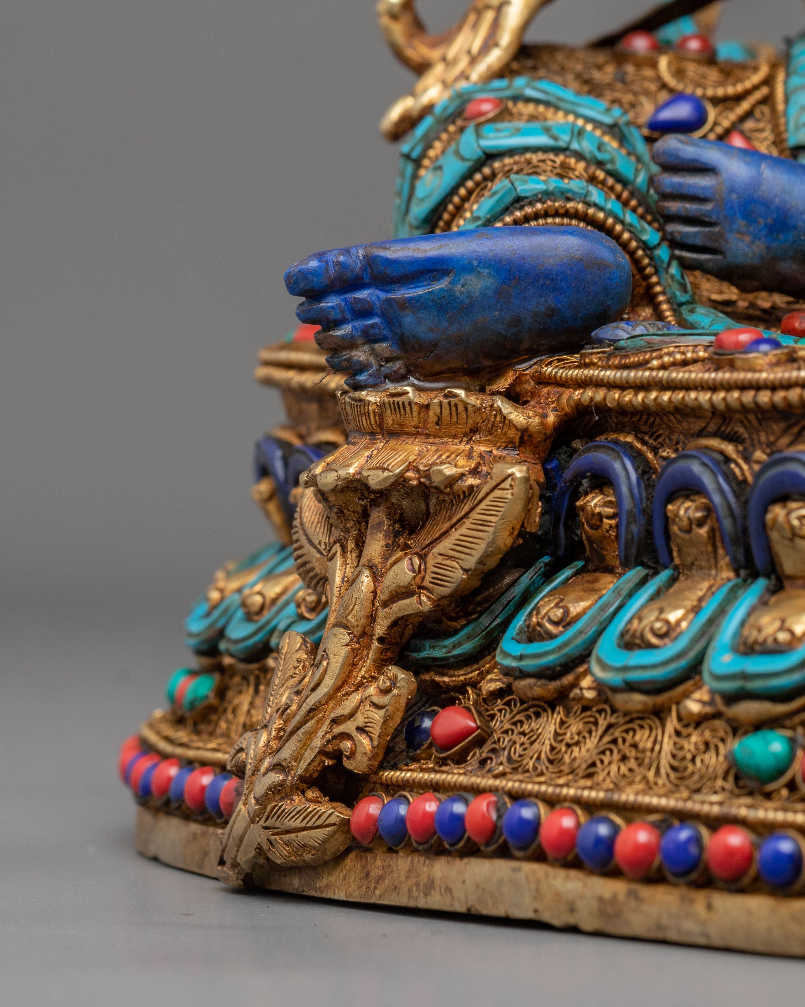 Green Tara Liberating Statue | Handcrafted Serenity