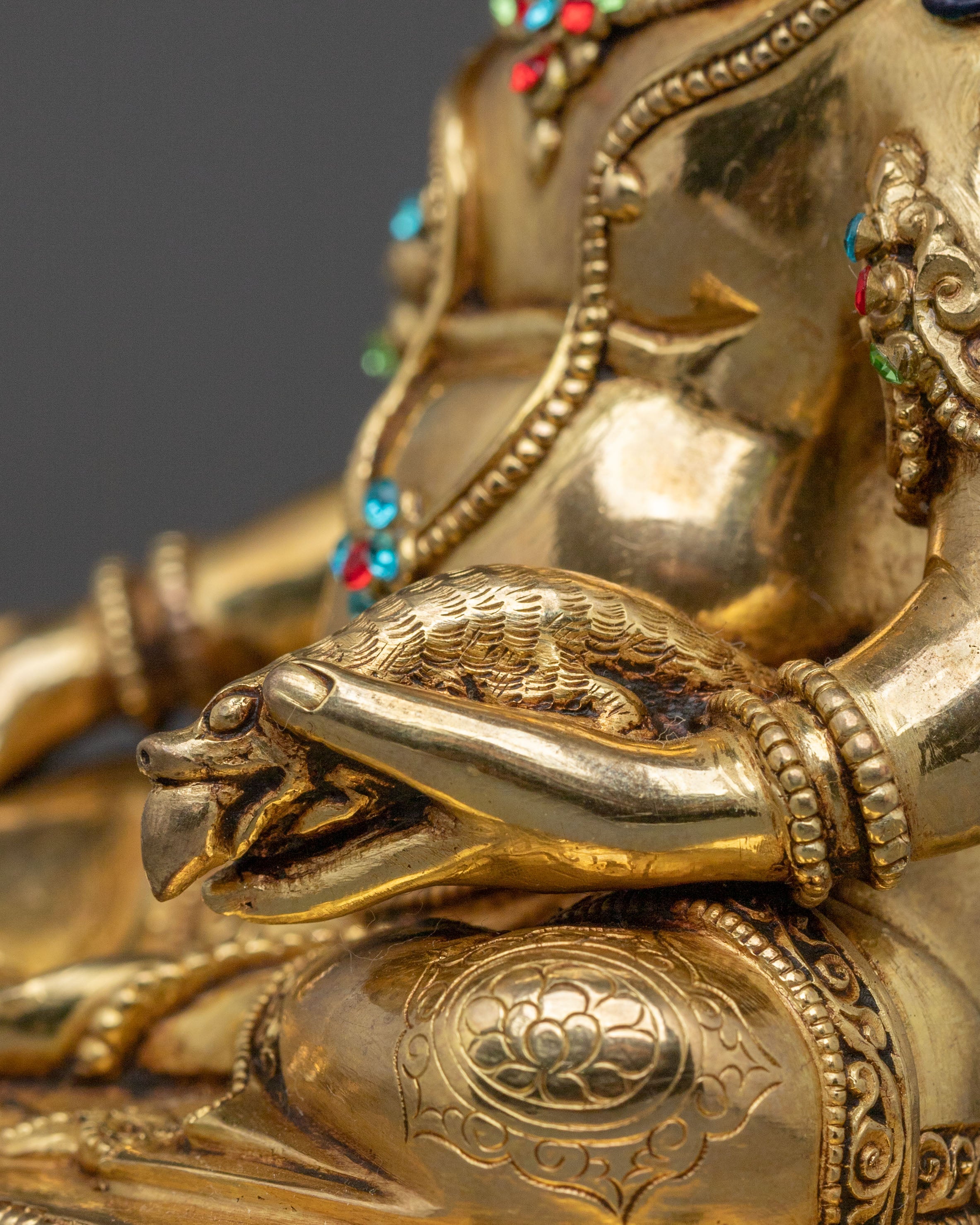 Dzambhala Spiritual Statue | Tibetan Wealth Deity