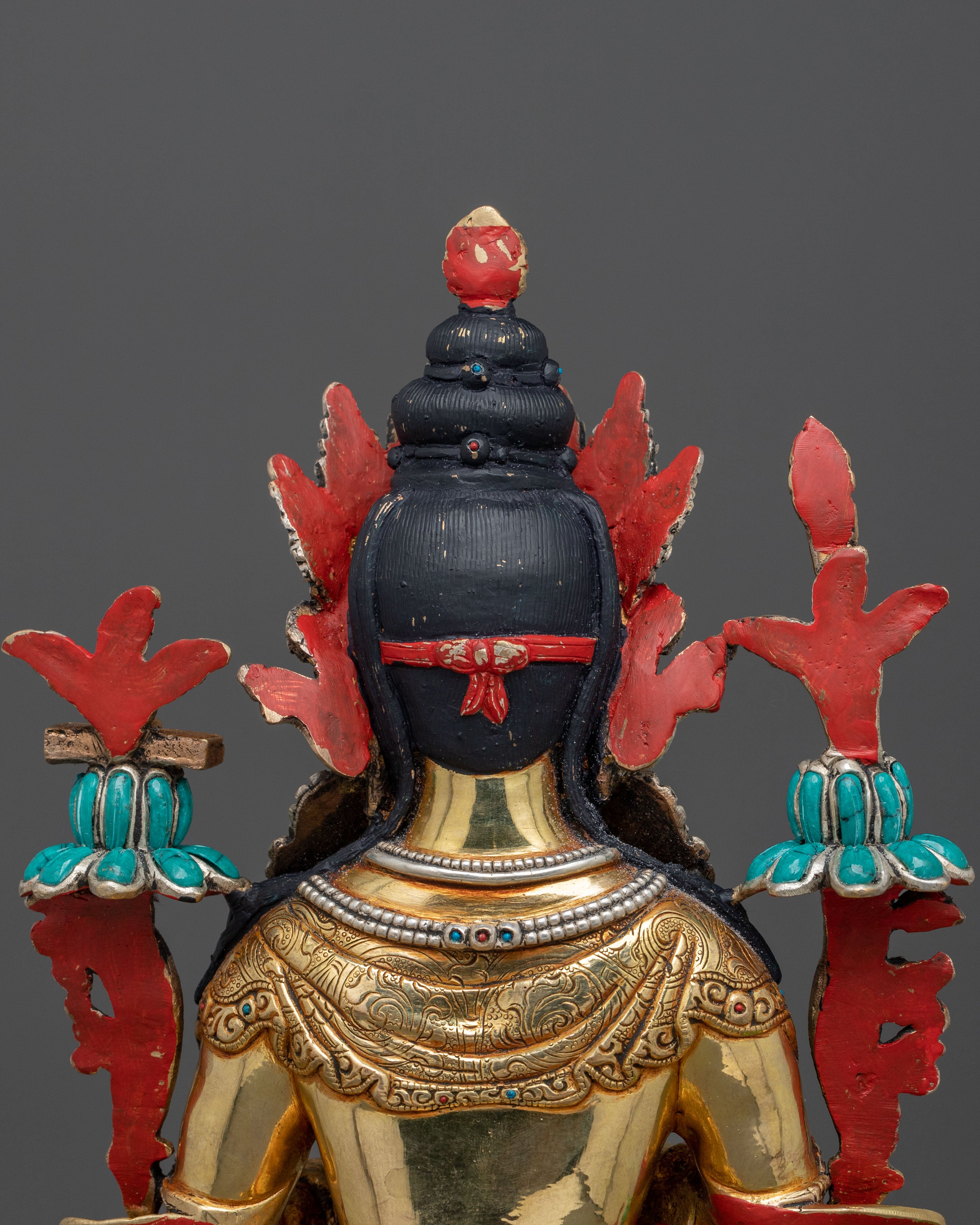 Simhanada Manjushri Statue | Home Decor