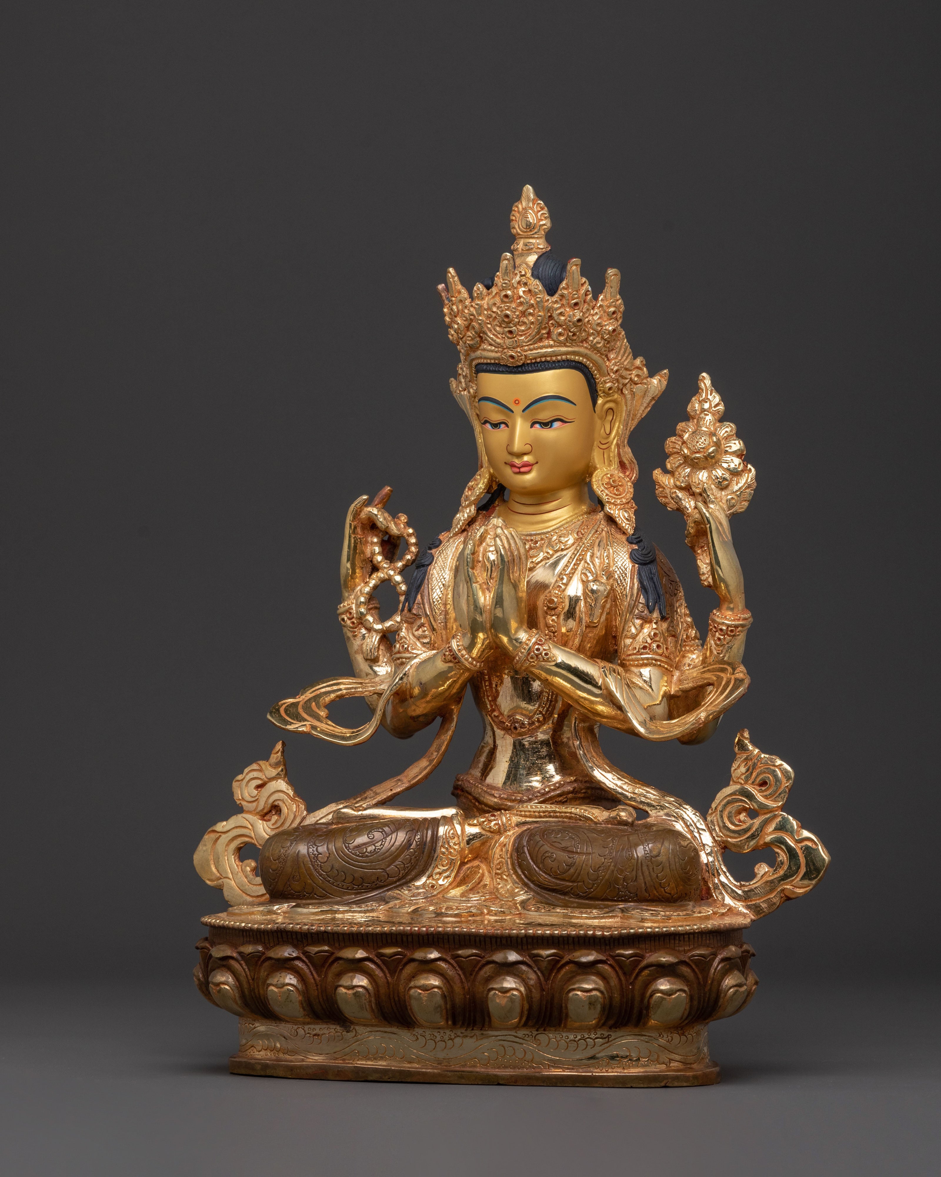 Chenrezig: Four-Armed Embodiment of Compassion