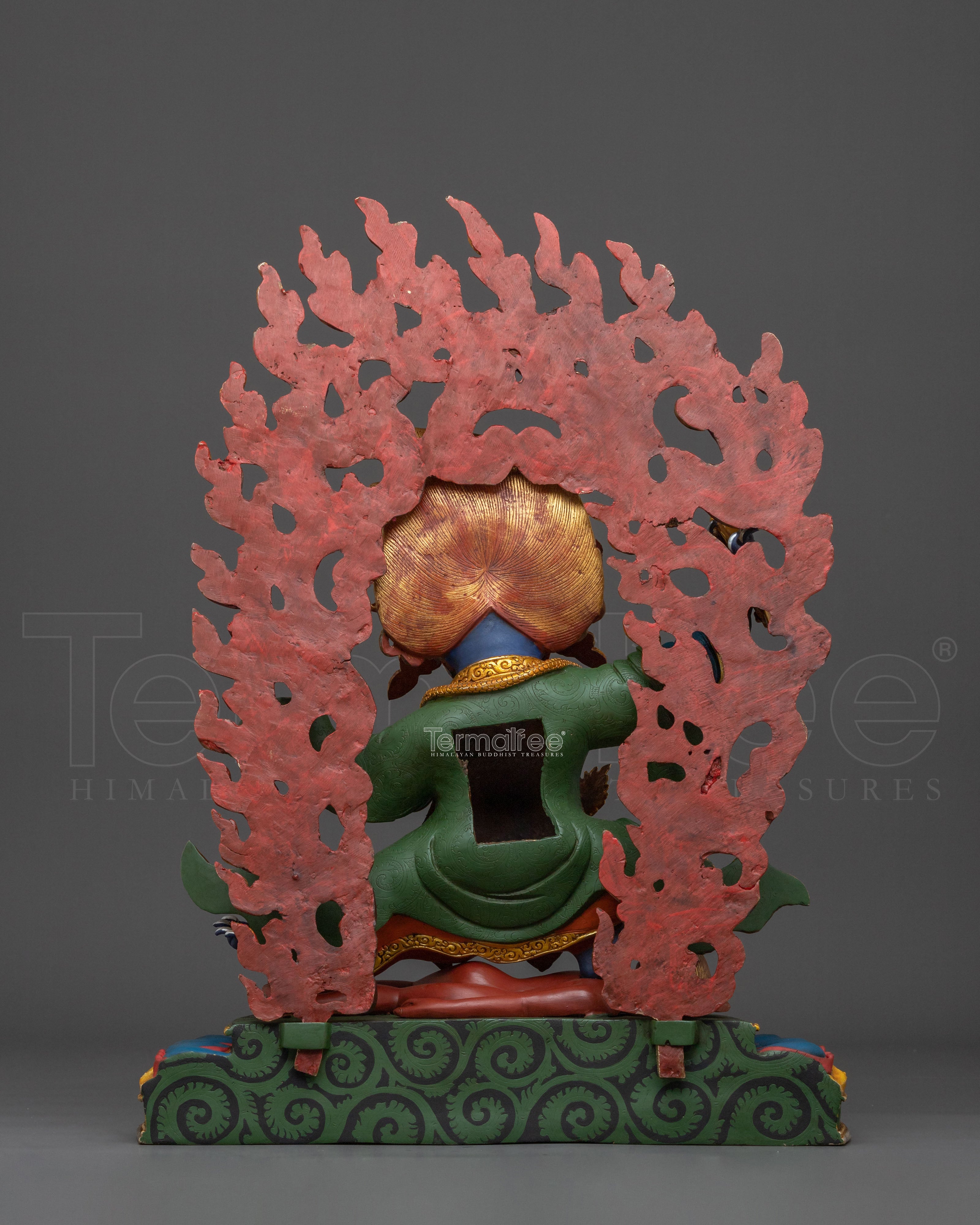 Handmade Mahakala Bernakchen Sculpture | Home Decor