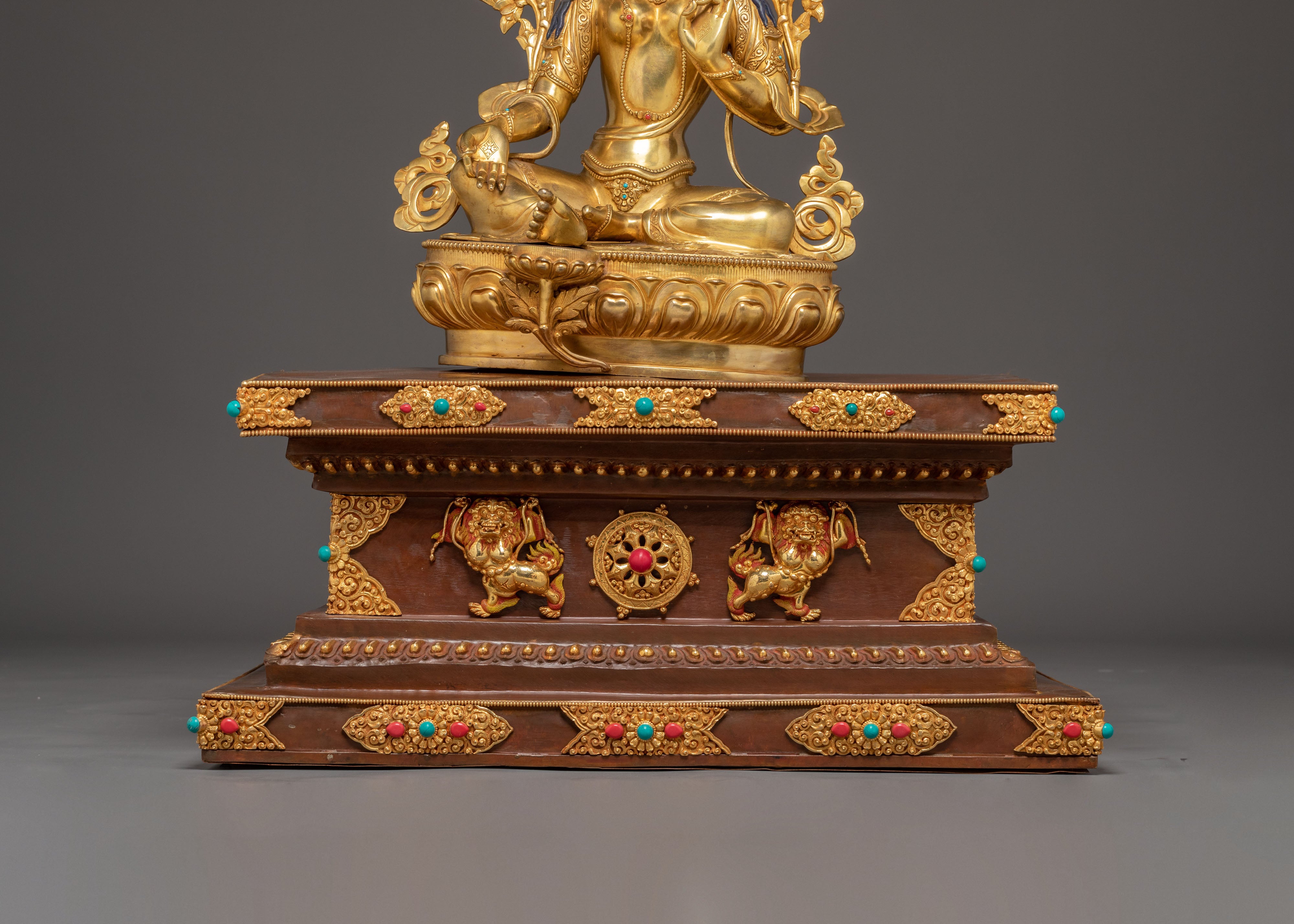 Divine 21 Tara Statue Set | Traditional Himalayan Sculpture