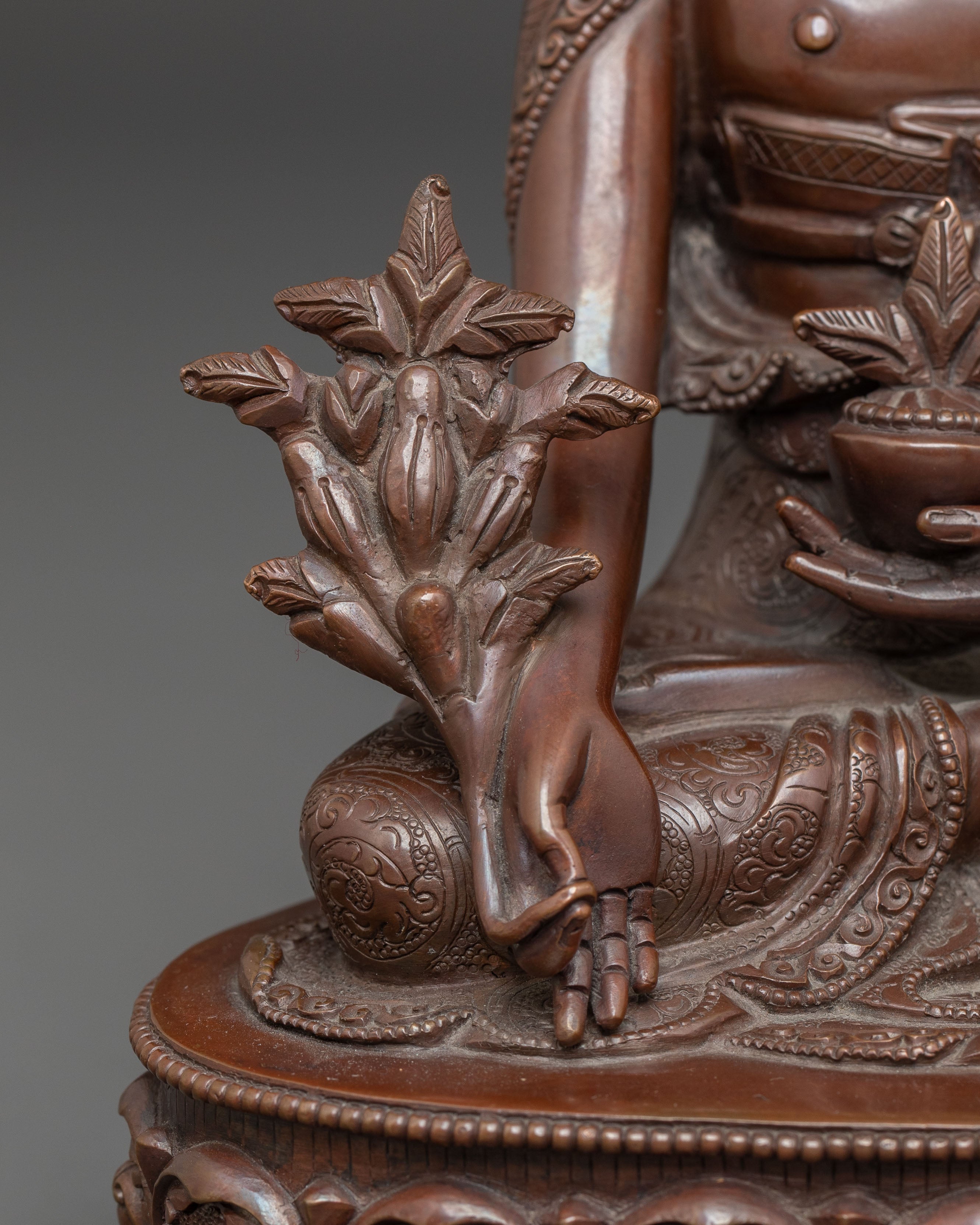 Golden Statue of Healer Medicine Buddha | Healing Buddha