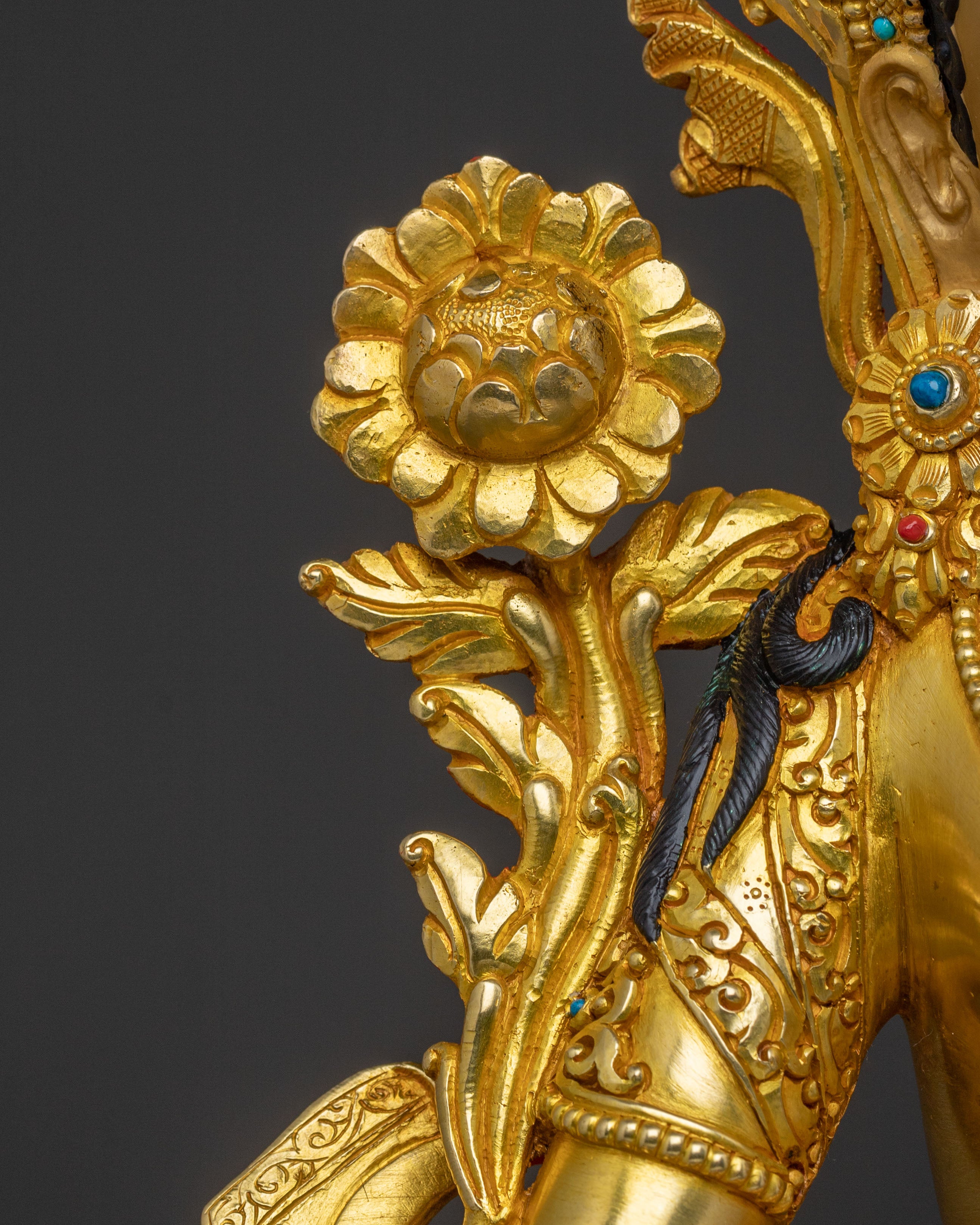 Green Tara Statue Swift Compassionate