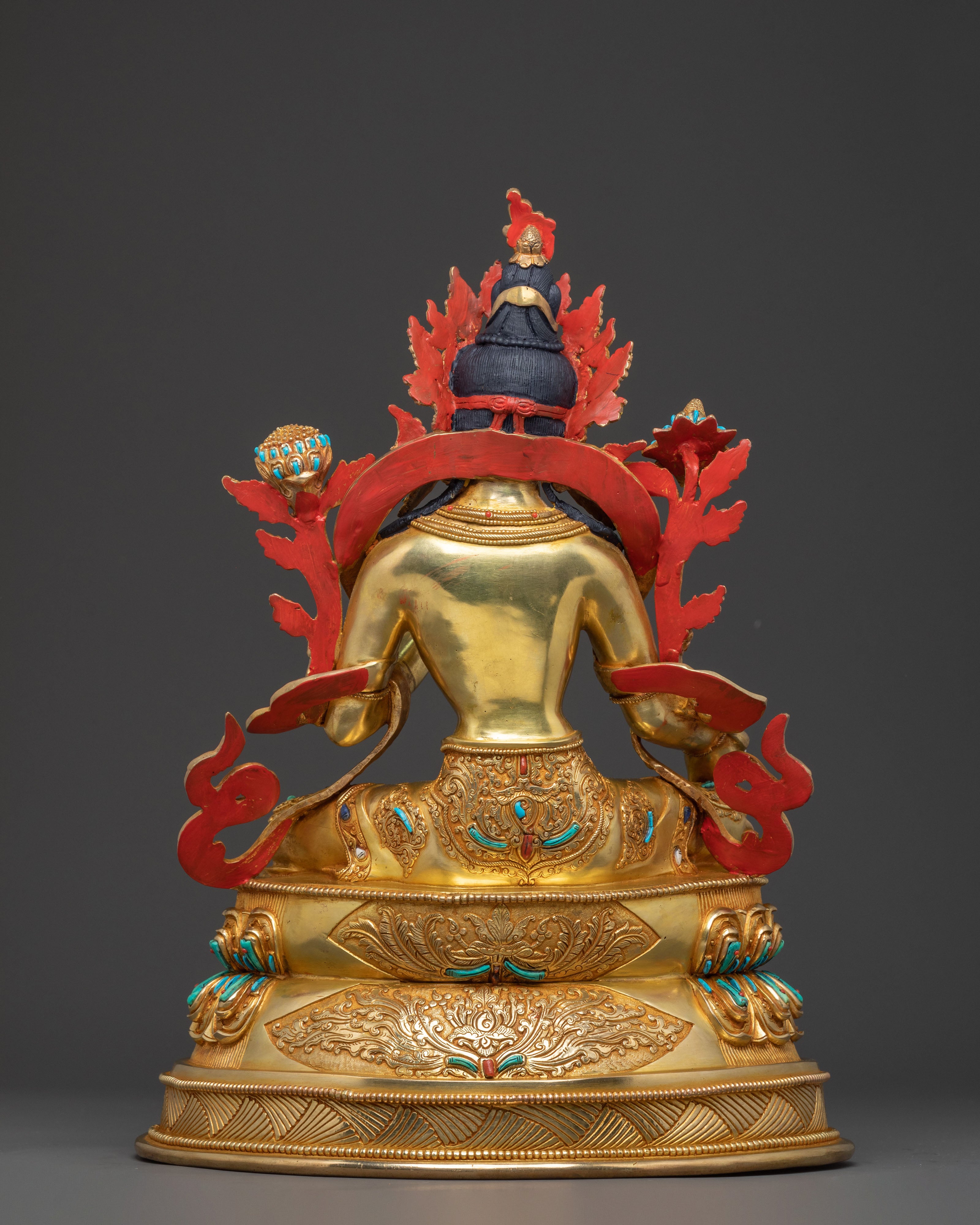 Protector Green Tara Traditional Statue | Altar Decor