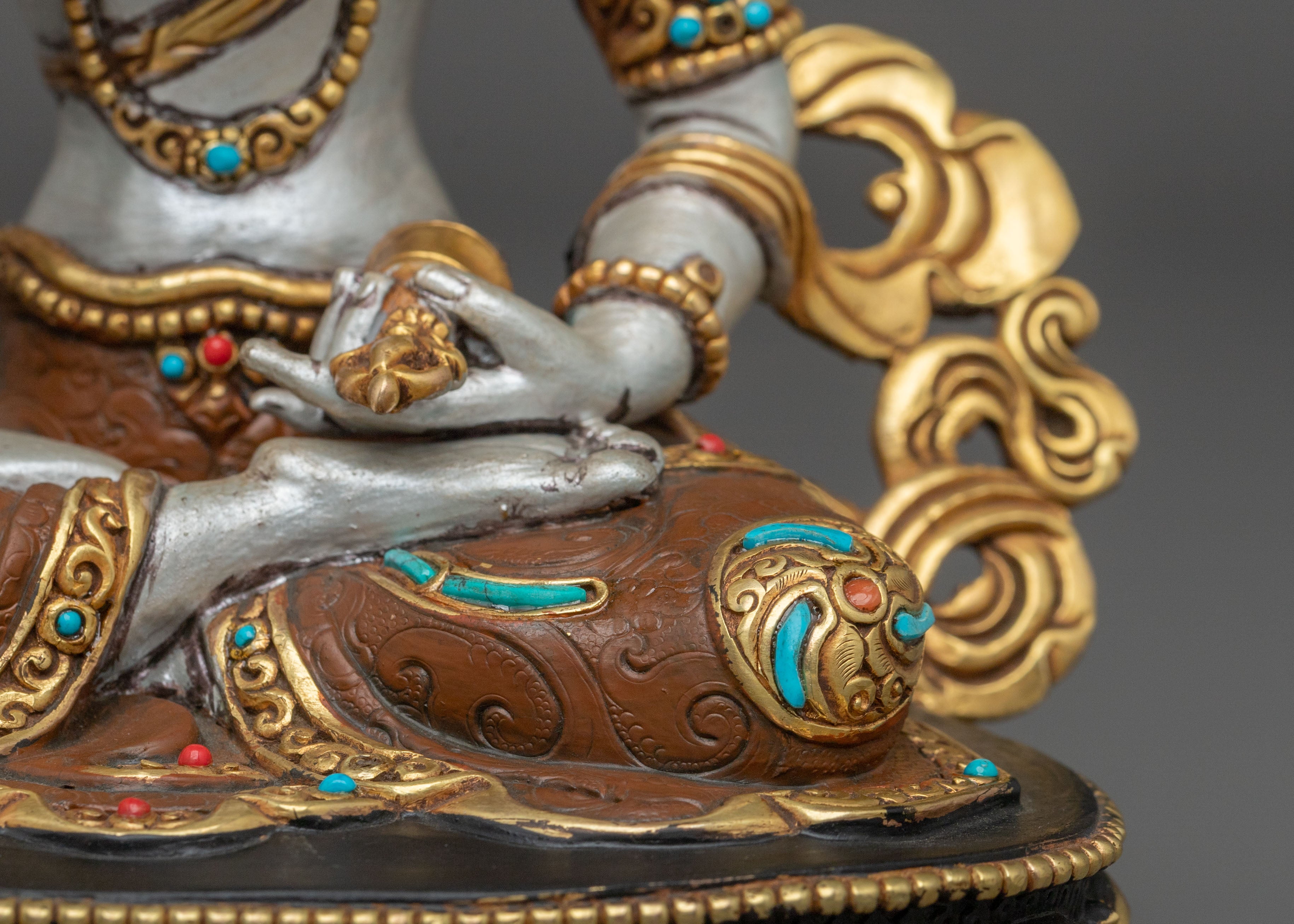 Traditional Vajrasattva Buddhist Statue | Deity of Purification