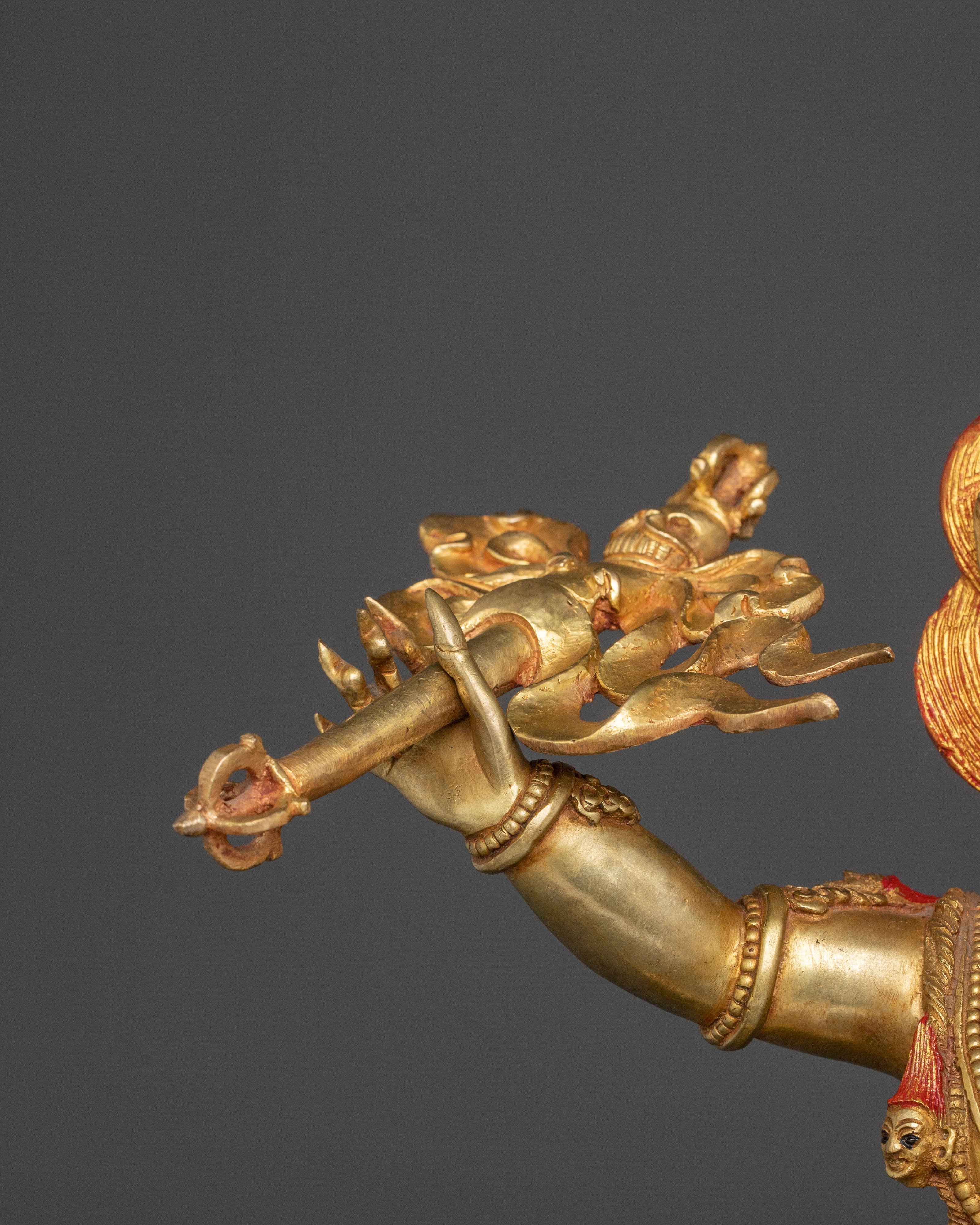 Yama Dharmaraja Fierce Wisdom Statue | Wrathful Deity