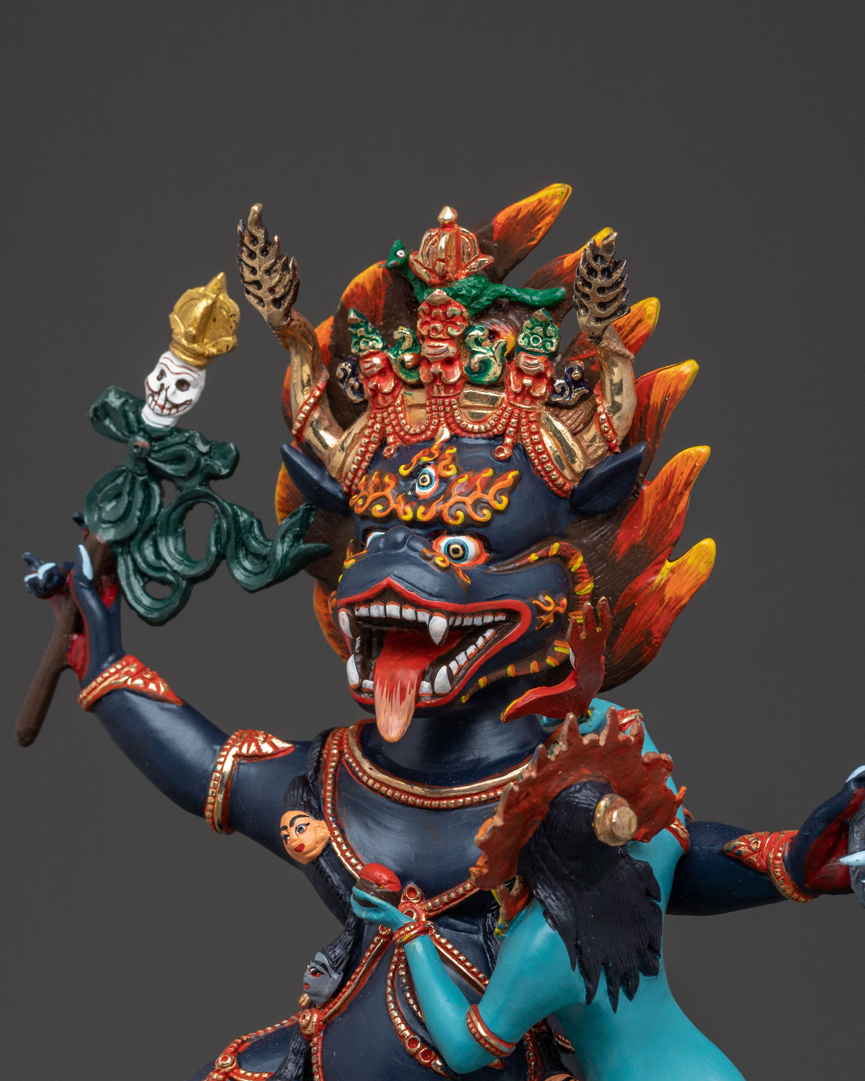Yama Dharmaraja Sculpture | Guardian of Dharma
