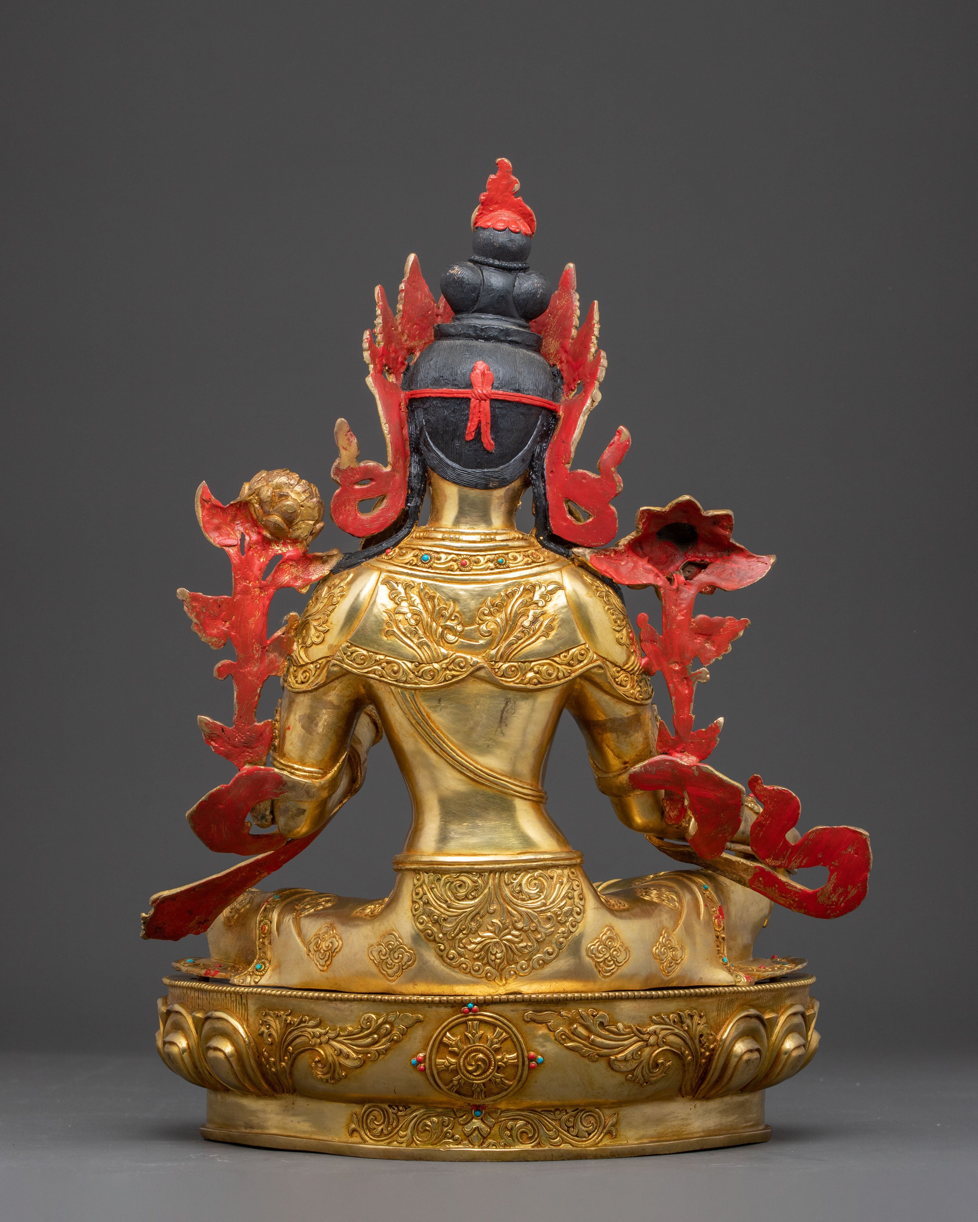 Handcrafted Beautiful Statue of Mother Green Tara | Buddhist Goddess of Compassion