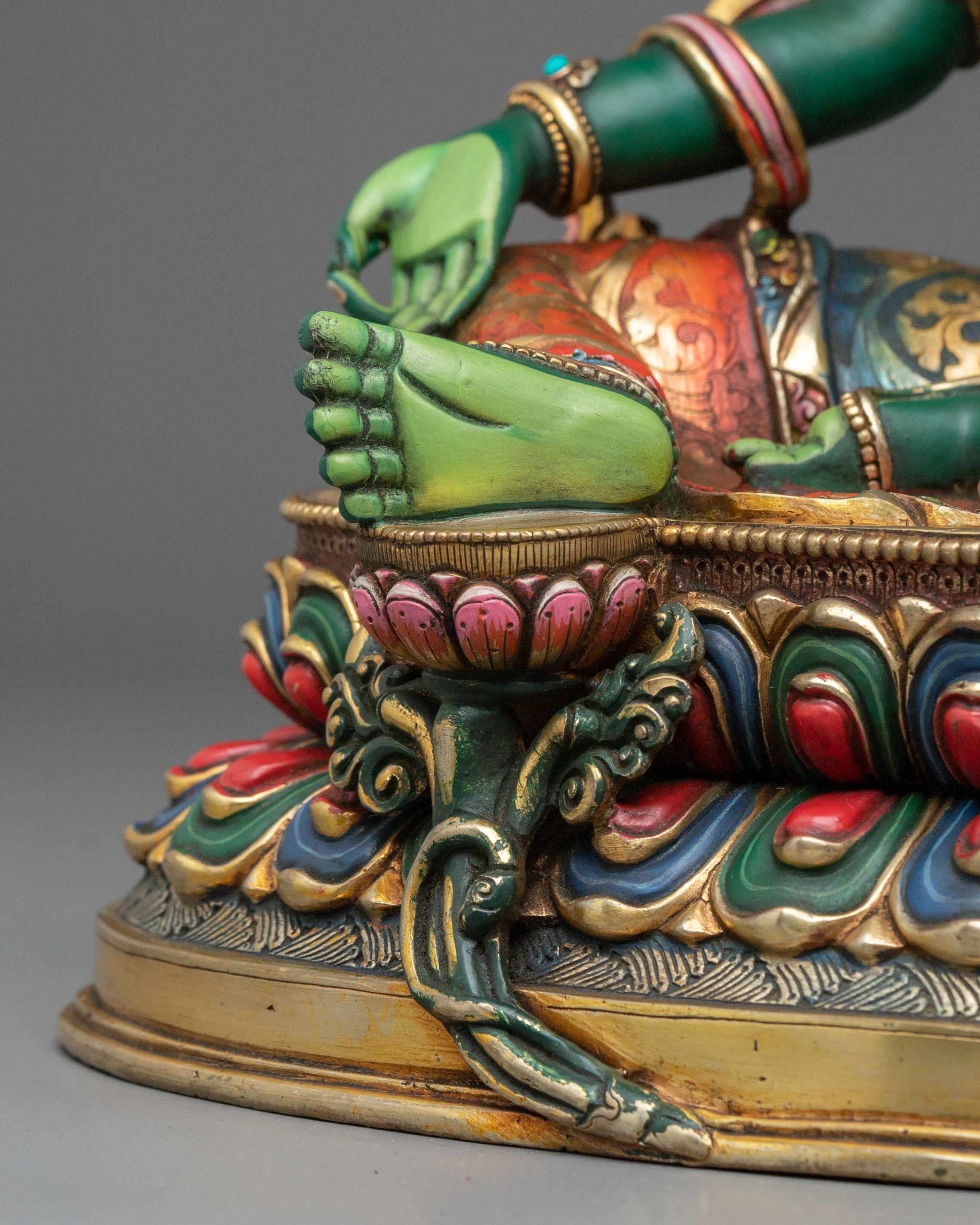 Green Tara Statue: Mother of Liberation