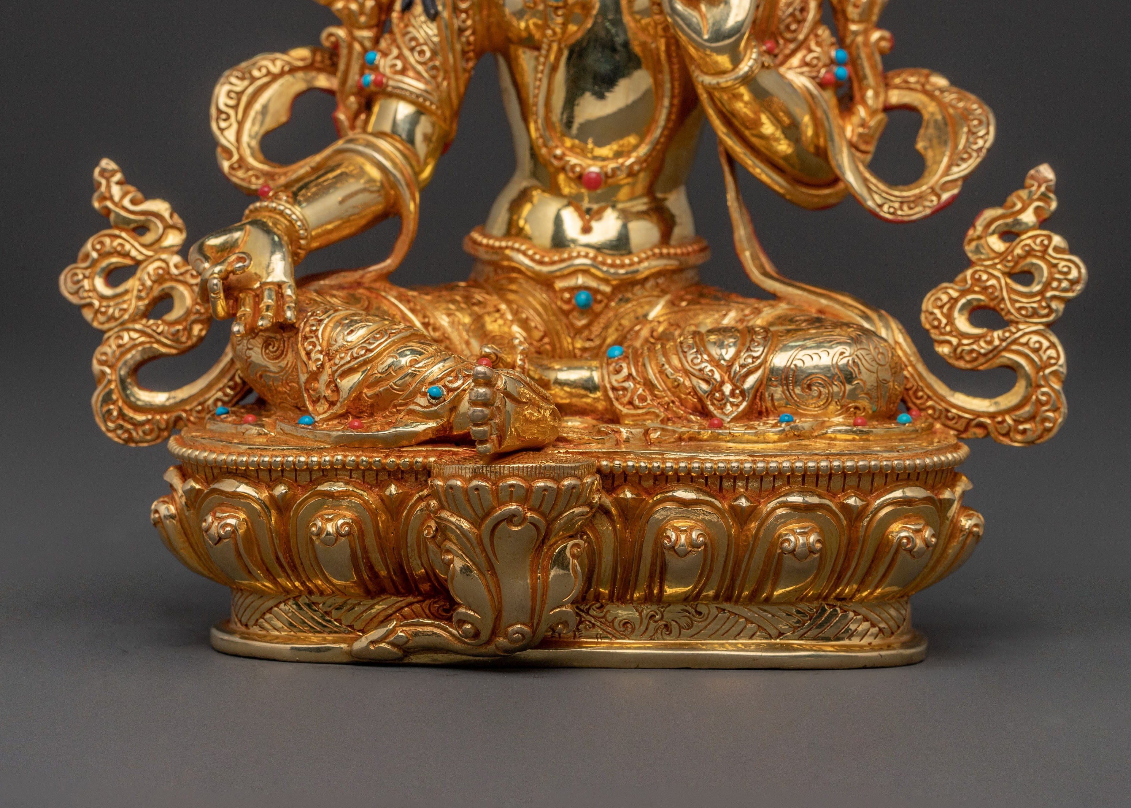 Mother Green Tara Spiritual Statue for Home Decor