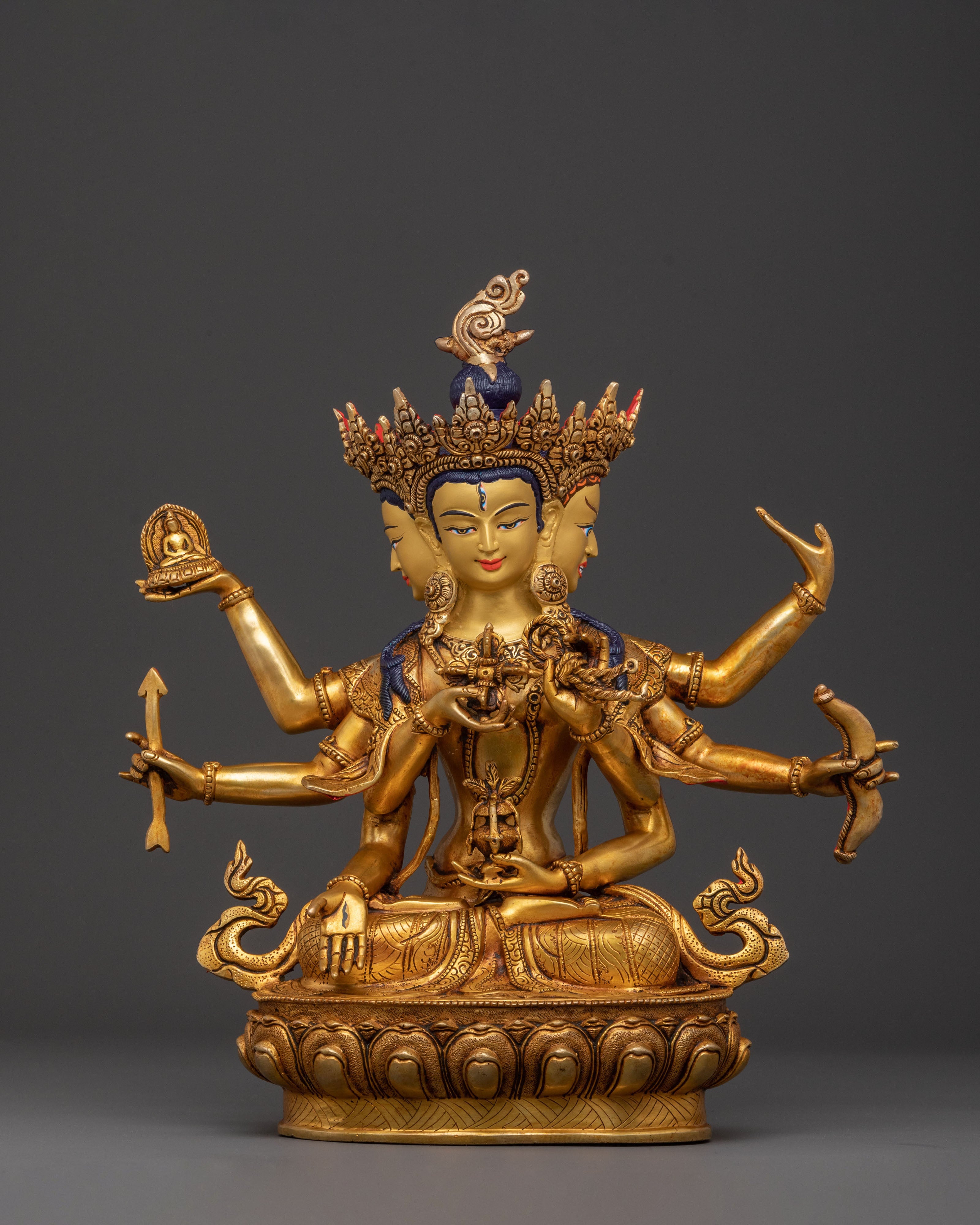 Dakini Namgyalma Golden Statue