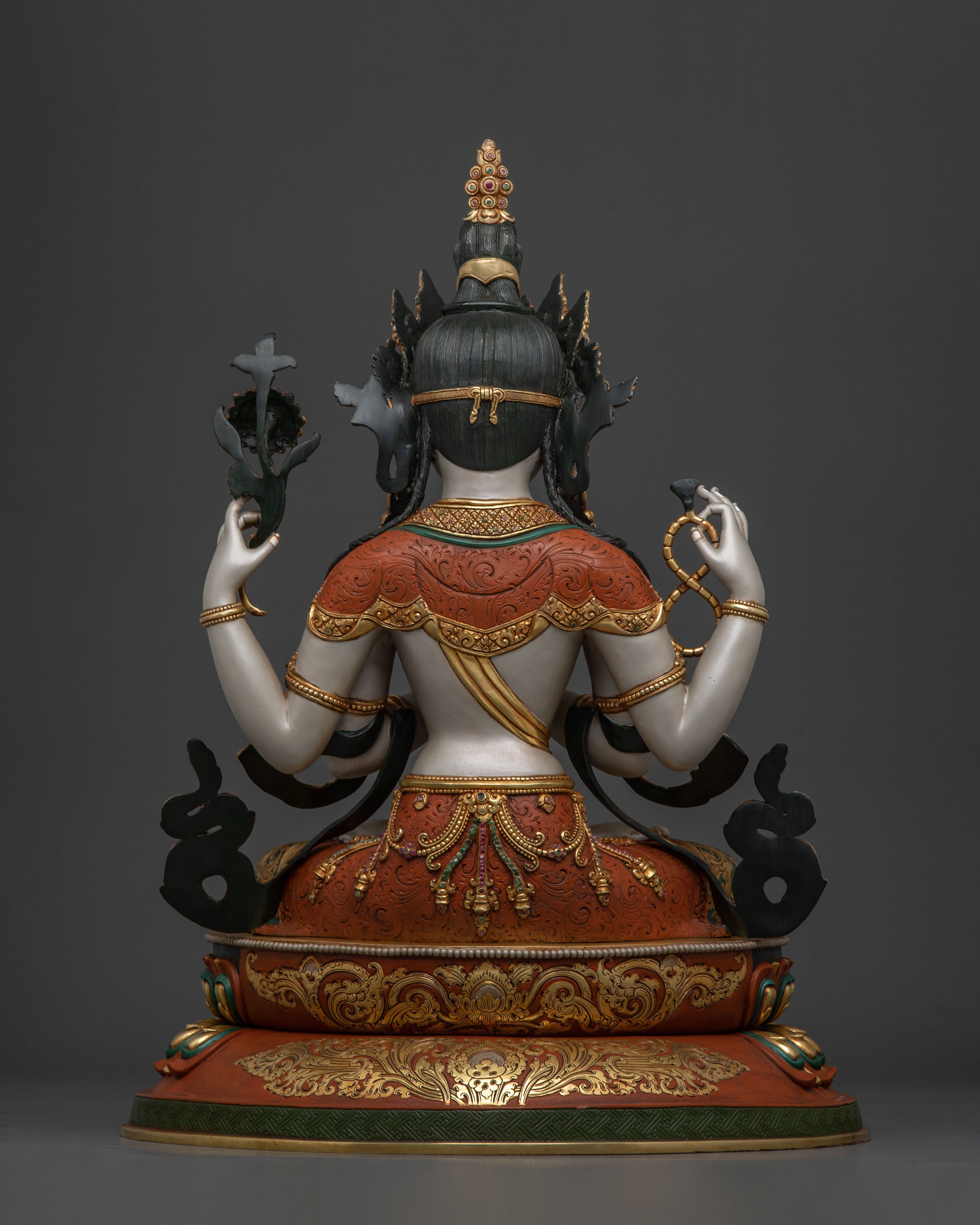 Four-Armed Chenrezig Statue | Nepalese Artistry