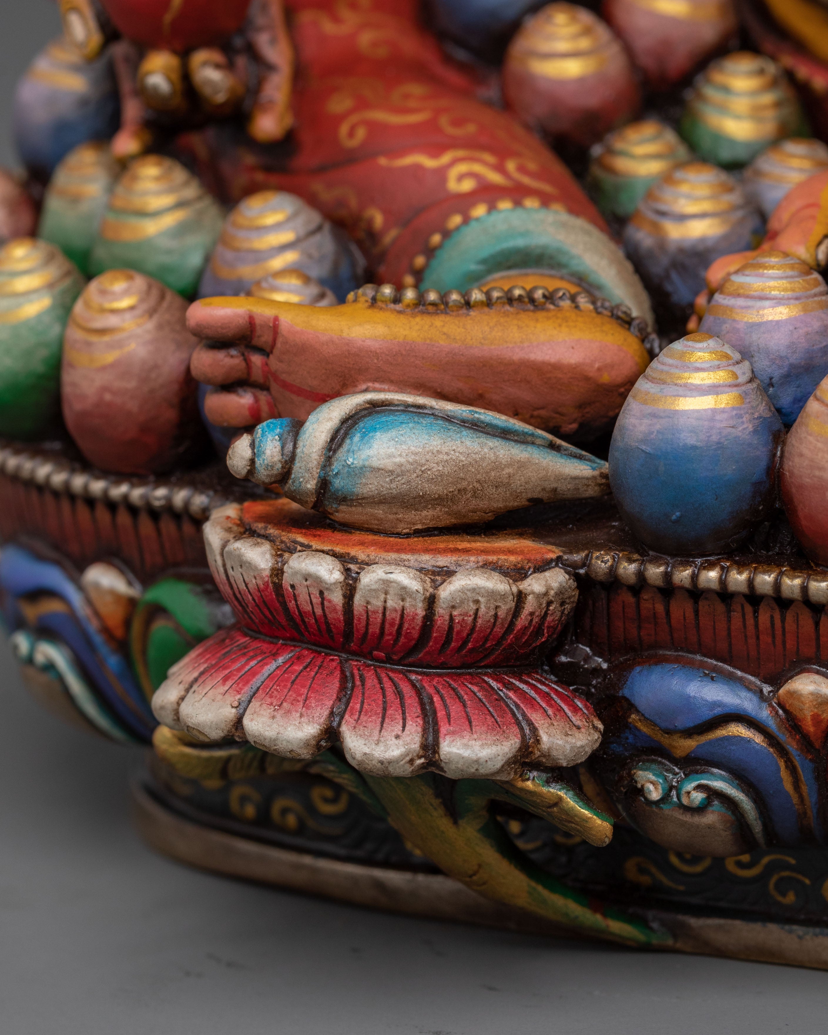 Dzambhala Statue | Tibetan Buddhist Wealth God
