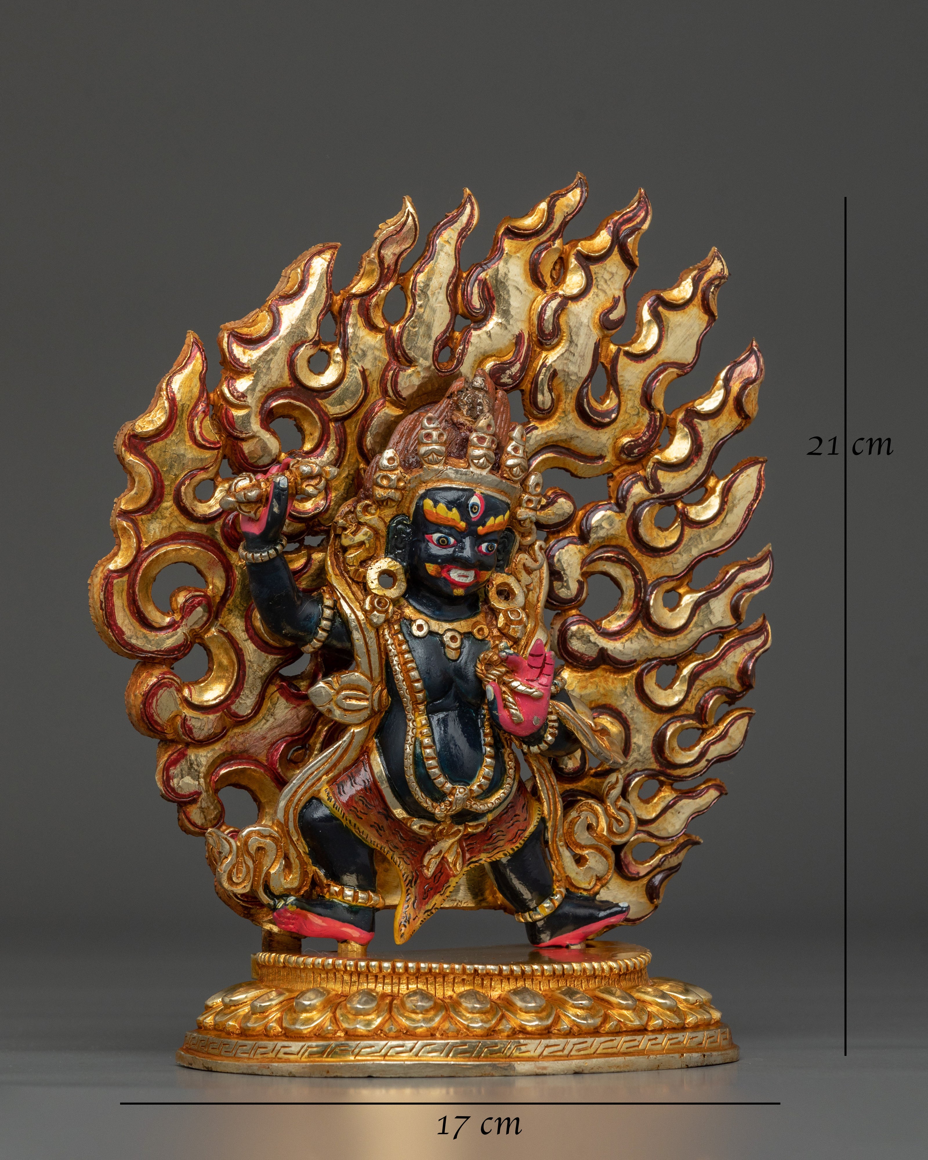Sacred Vajrapani Sculpture: Sacred Statue for Meditation Space