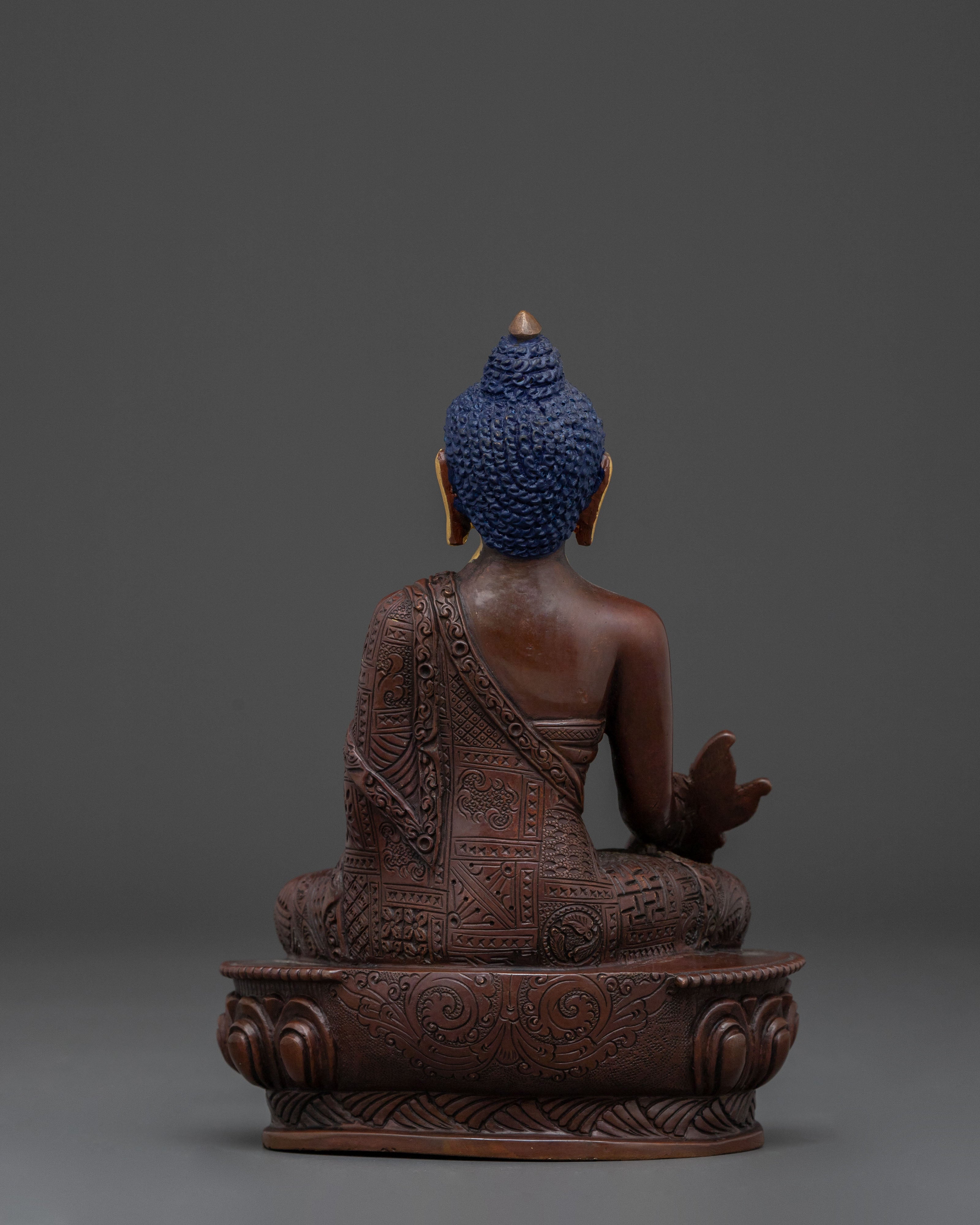 Medicine Buddha Sacred Statue | Tibetan Healing Figurine
