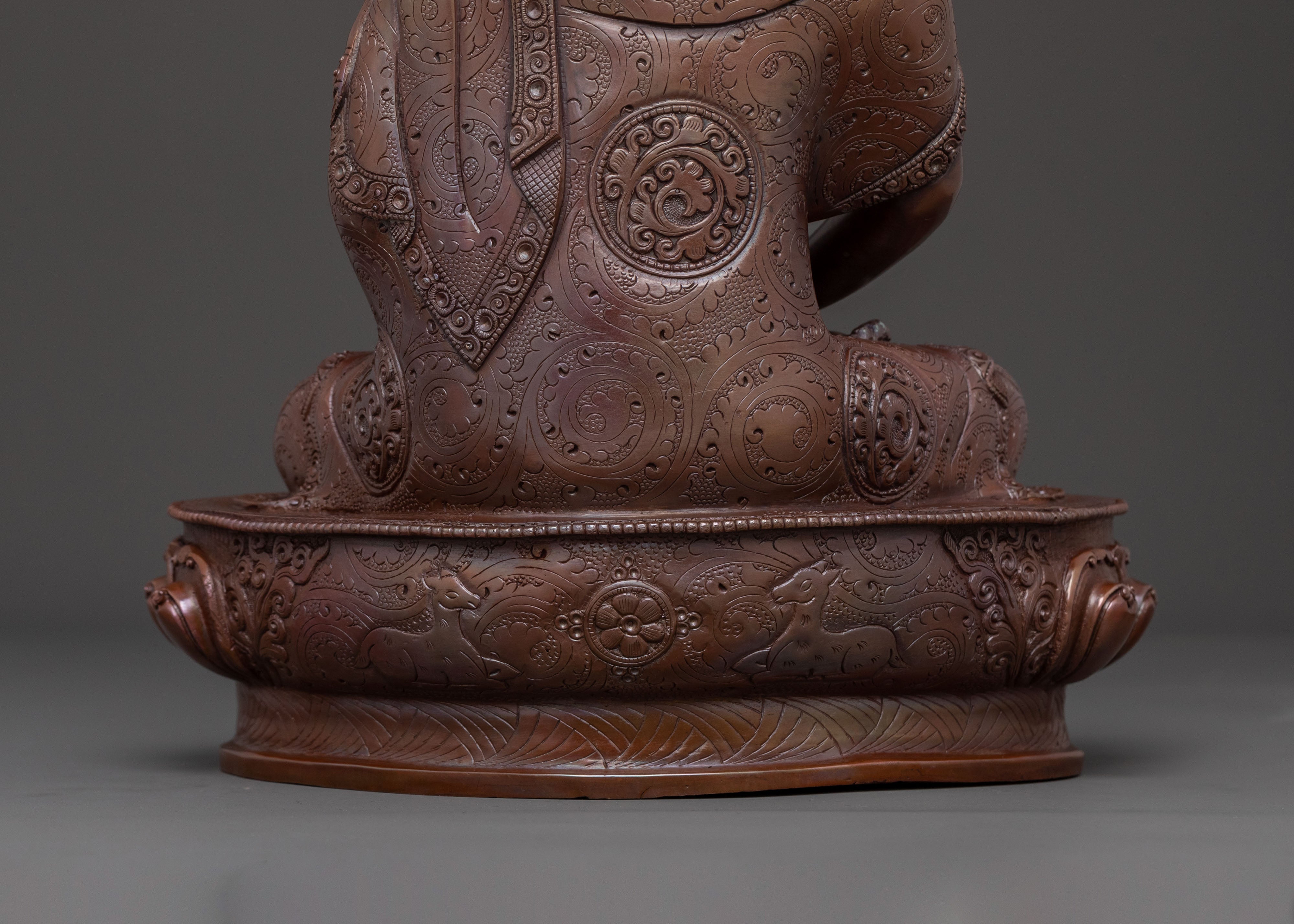 Hand-Carved Amitabha Buddha Statue | Home Decor