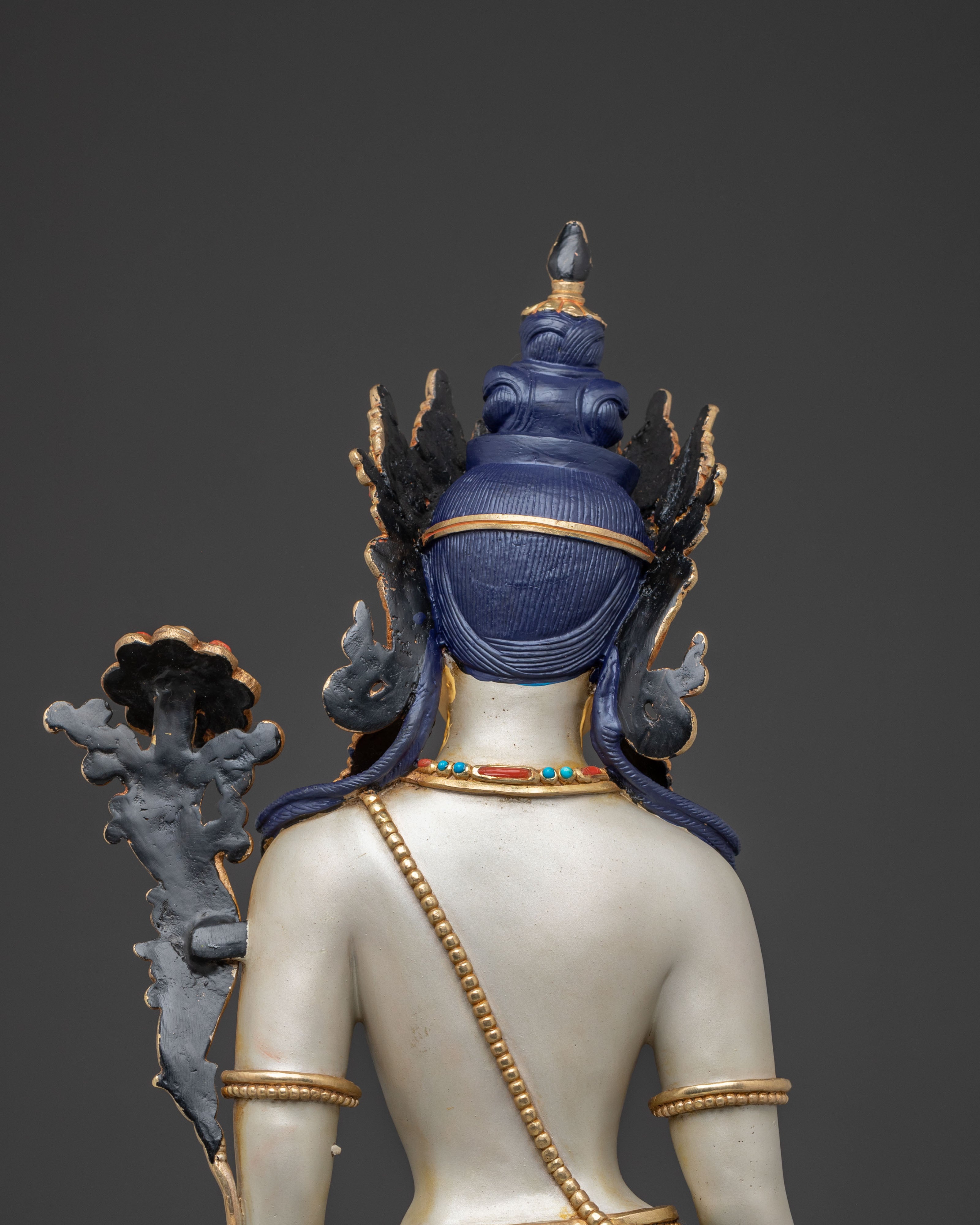 Lokeshwor Meditation Statue | 24K Gold Gilded