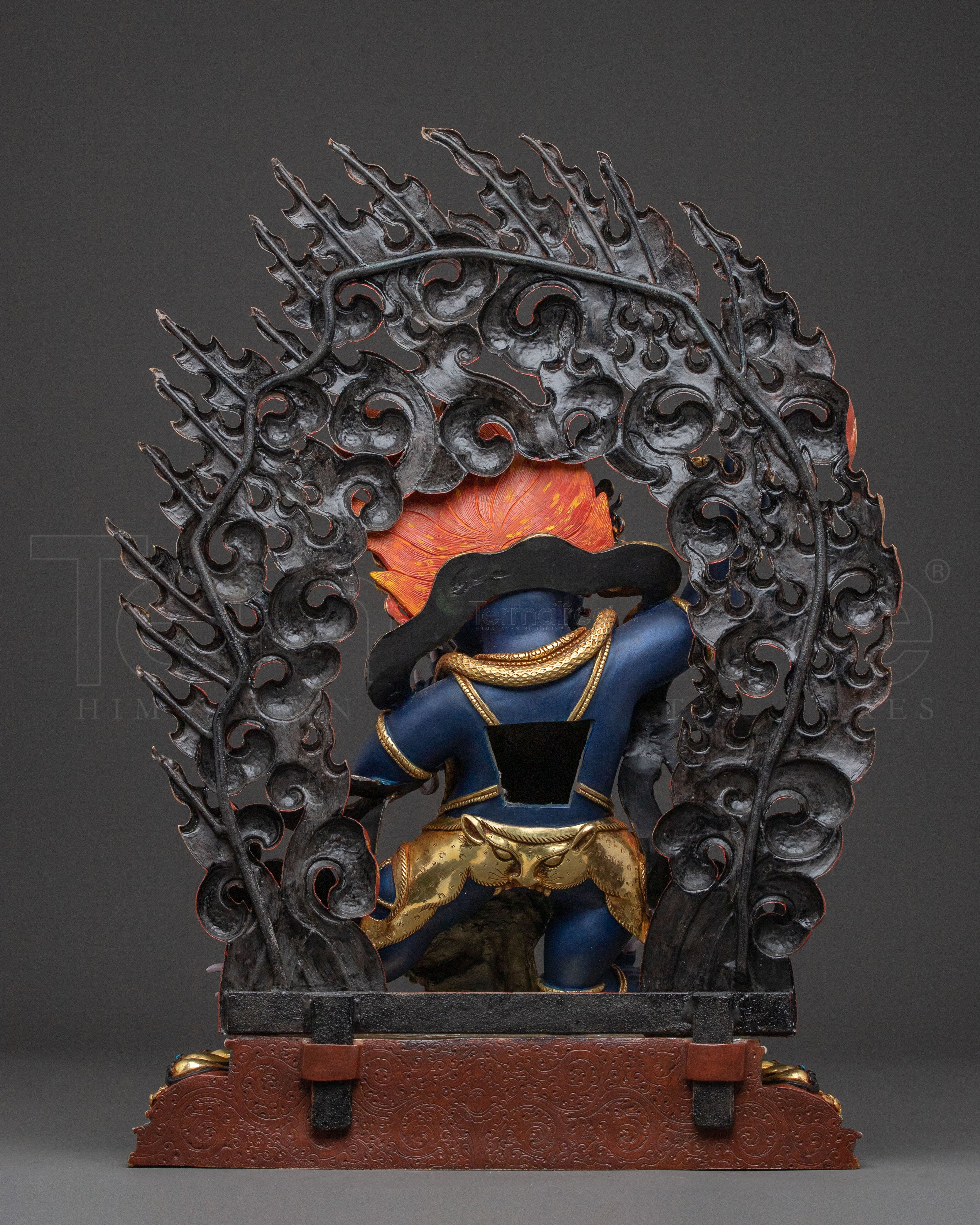 Divine Vajrapani Statue | Powerful Tibetan Guardian Deity