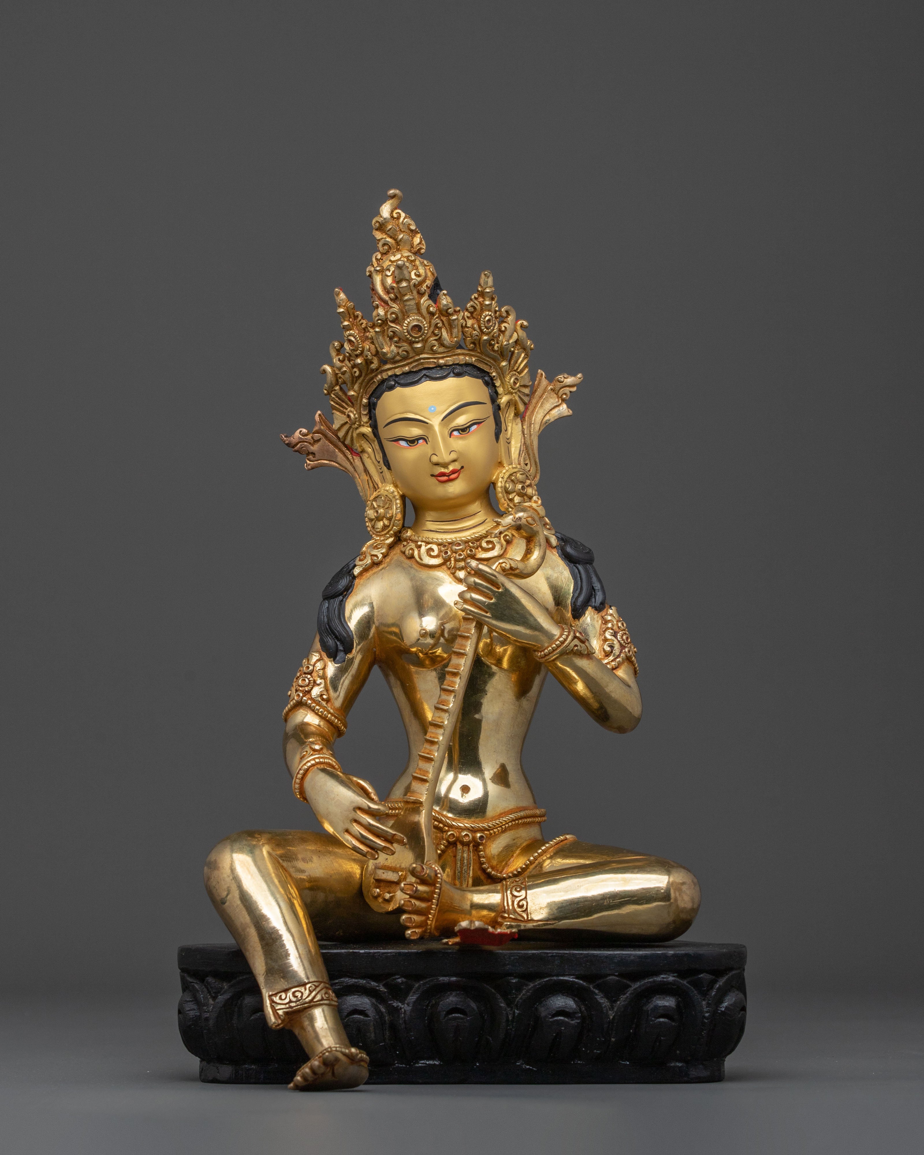 Wisdom Goddess Saraswati Statue | Divine Patroness of Knowledge
