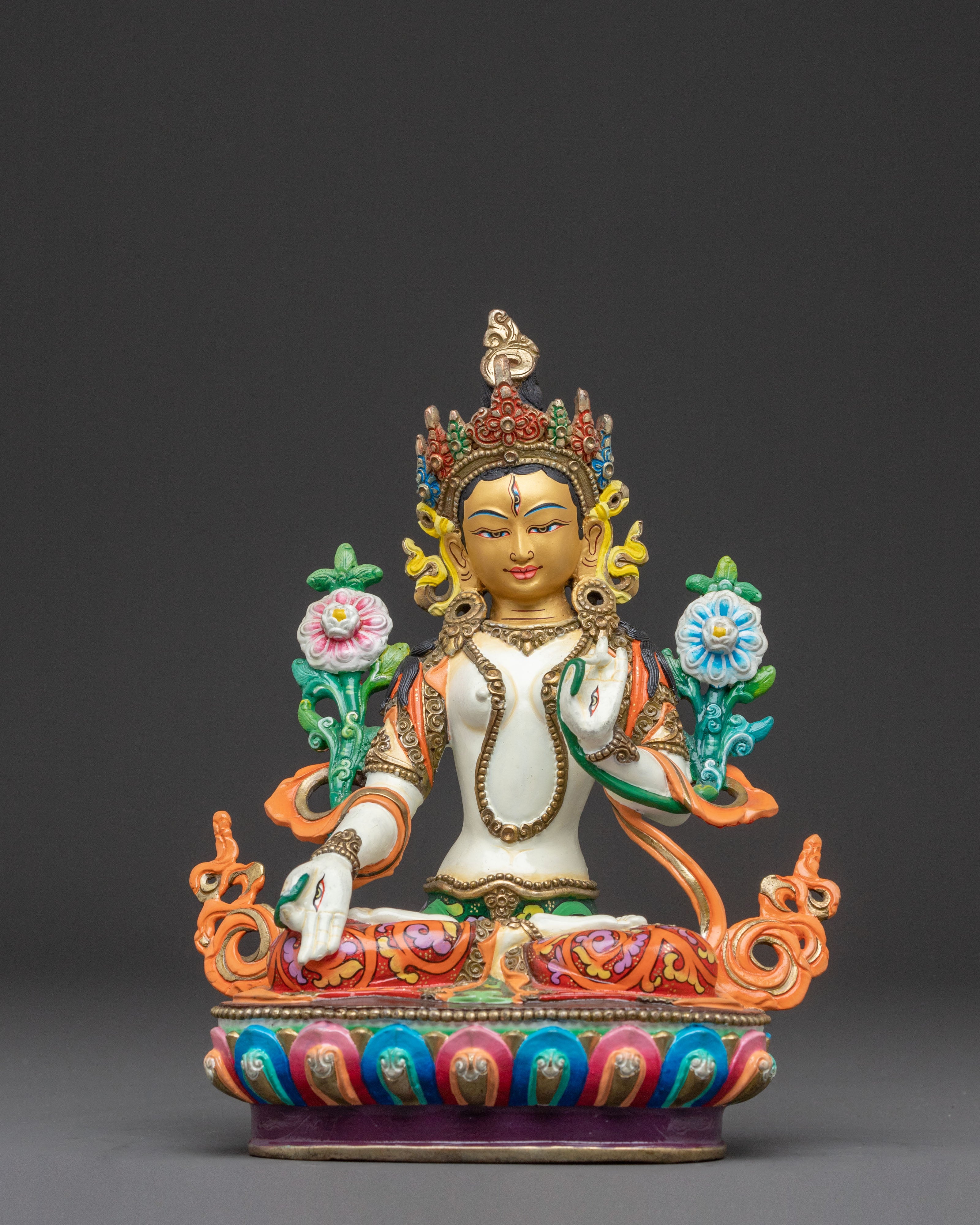 White Tara Statue