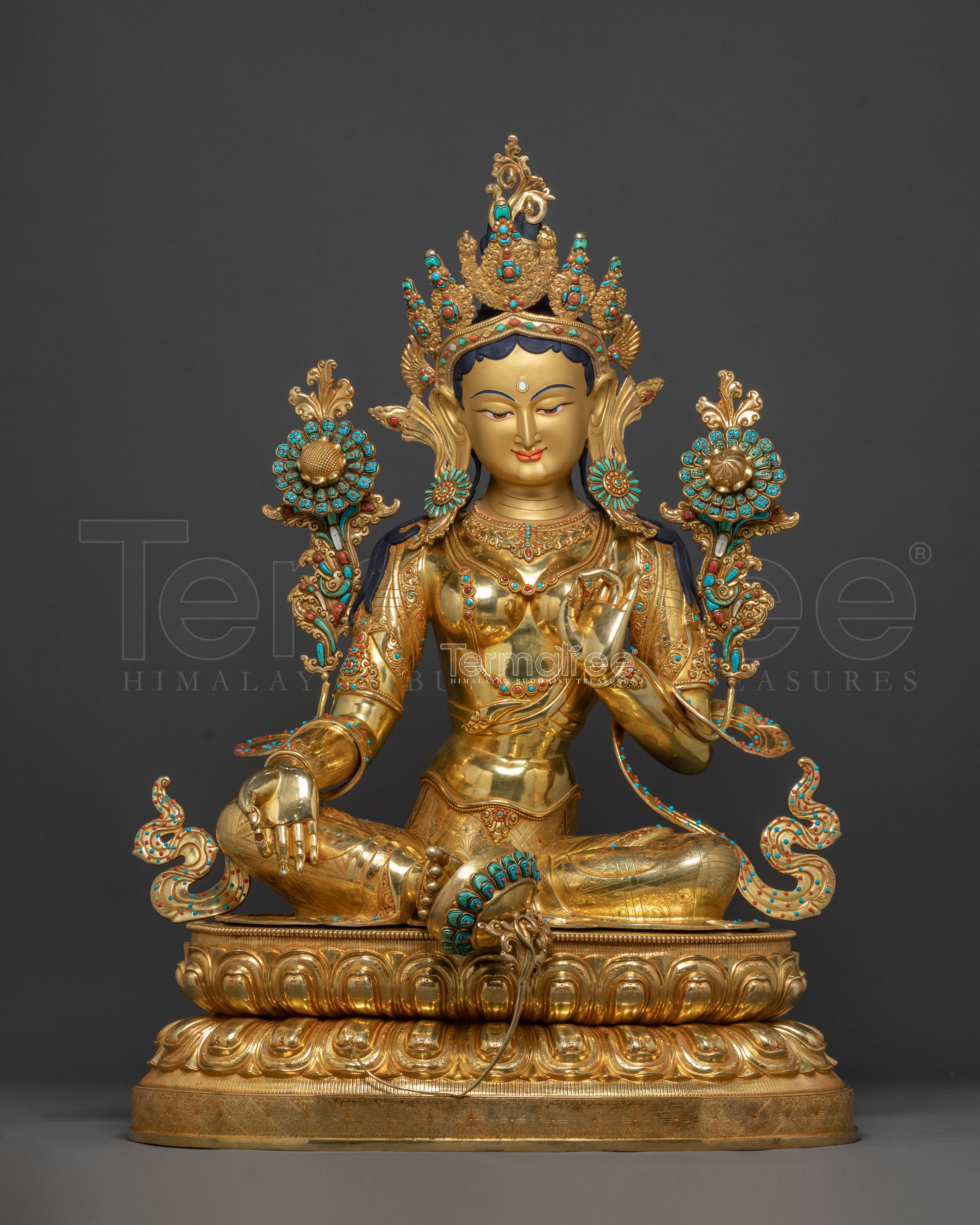 Green Tara Spiritual Statue