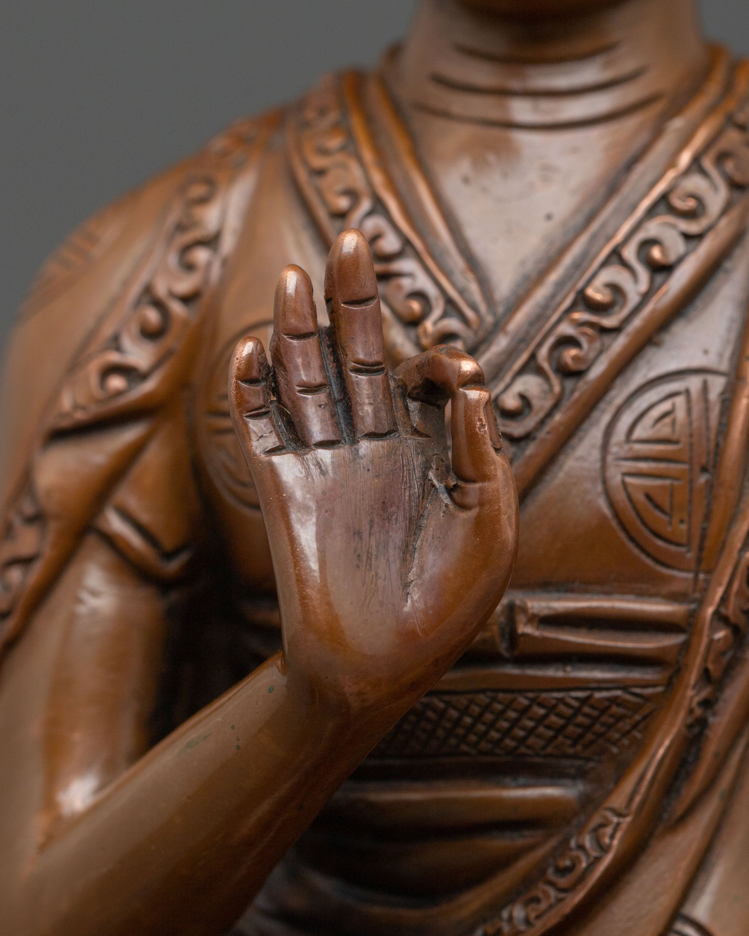 Tsongkhapa Sacred Statue Collection with Disciples