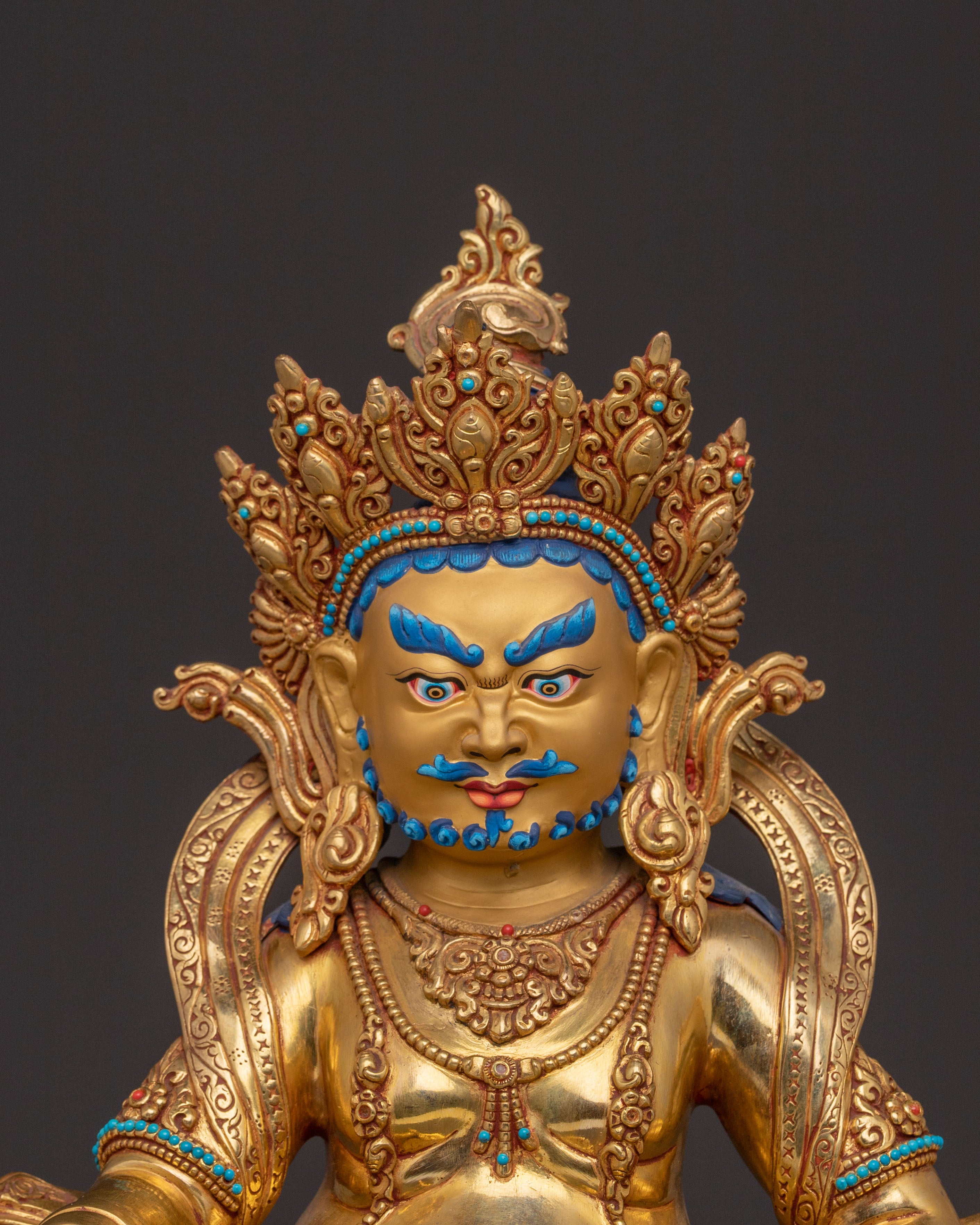 Dzambhala Guardian Statue | Tibetan Wealth Deity