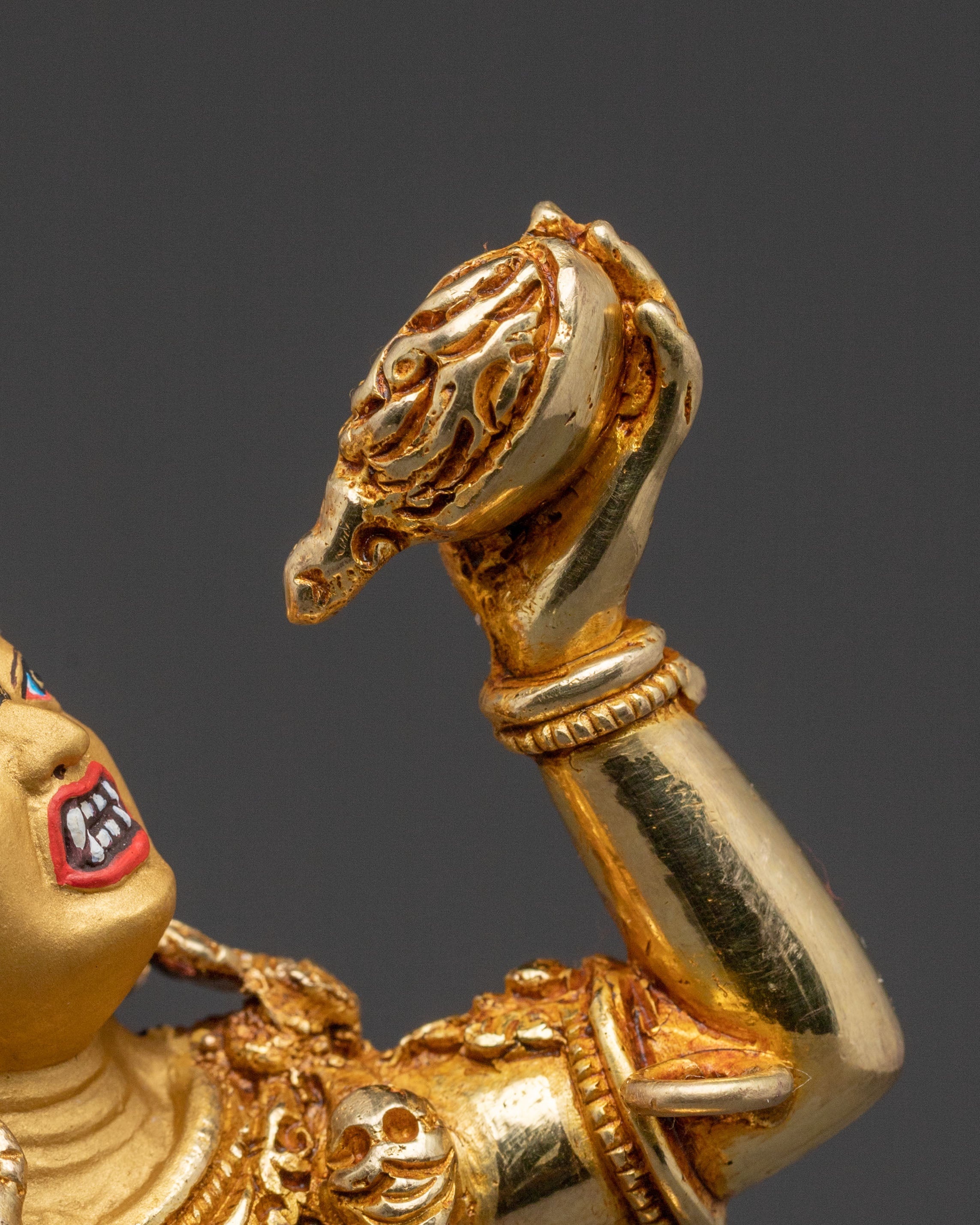 Vajrayogini Golden Statue: Enlightened Wisdom