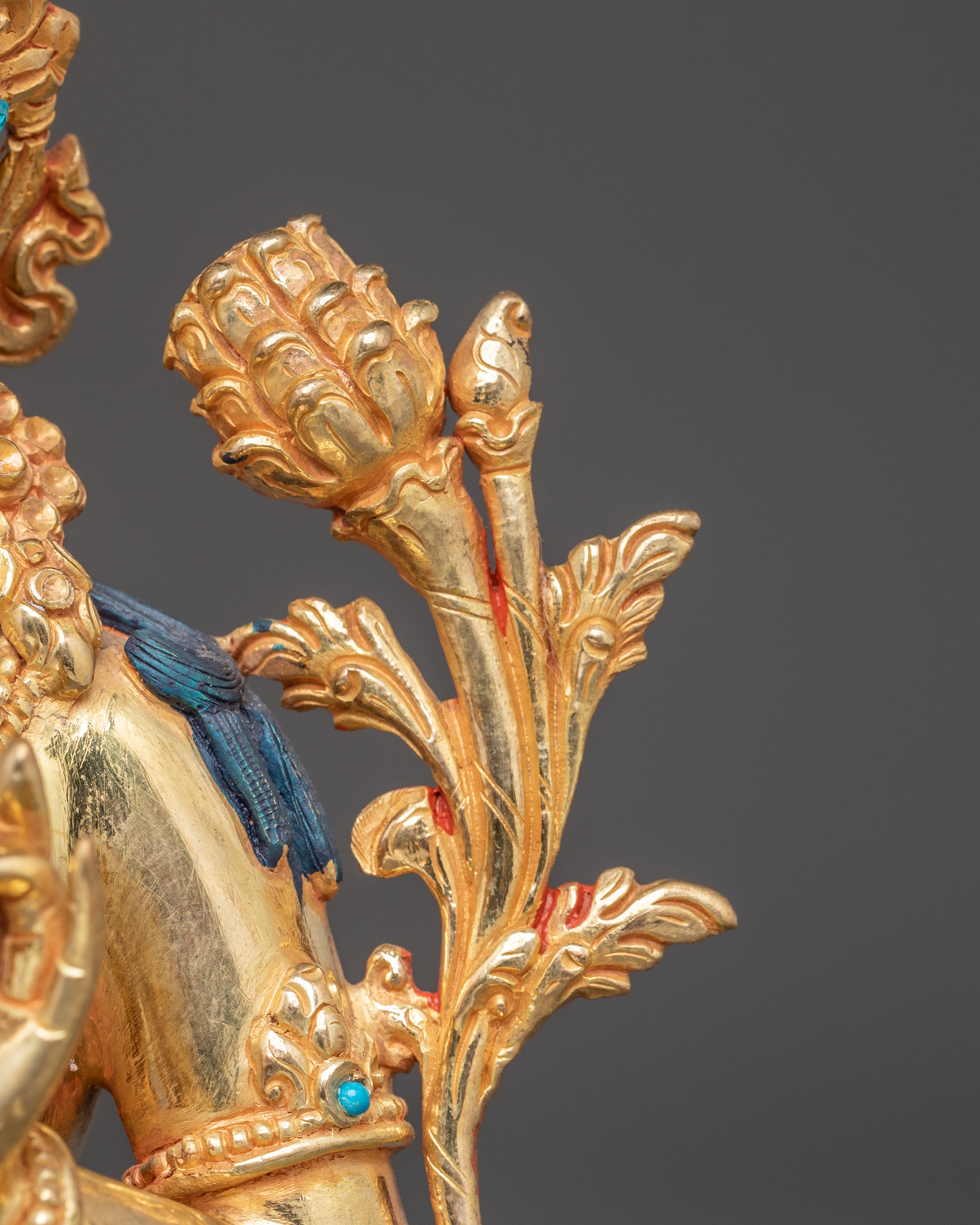 Handcrafted Shyama Tara Statue: Mother of All Buddhas