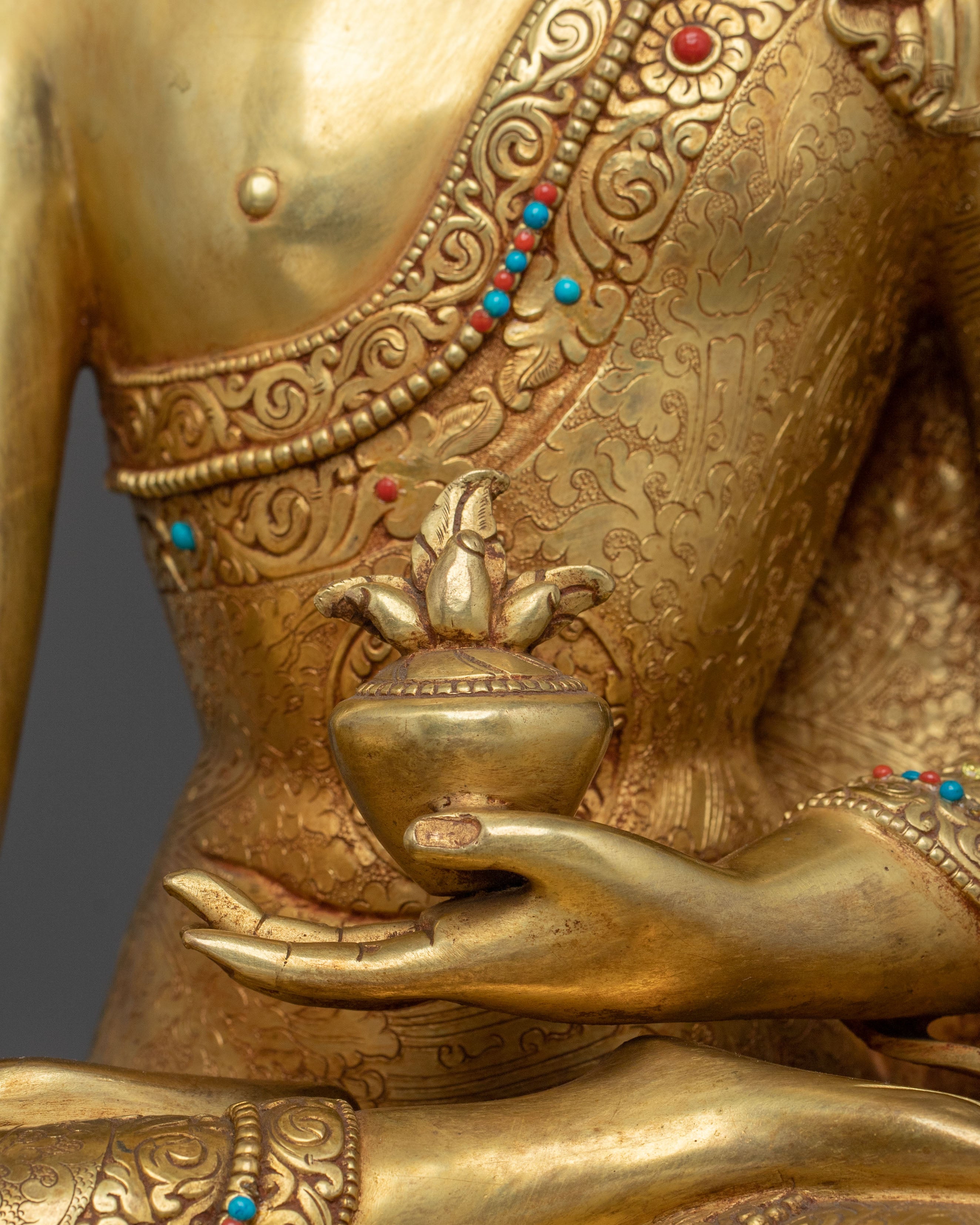 Medicine Buddha Healing Deity Statue | Buddha of Healing