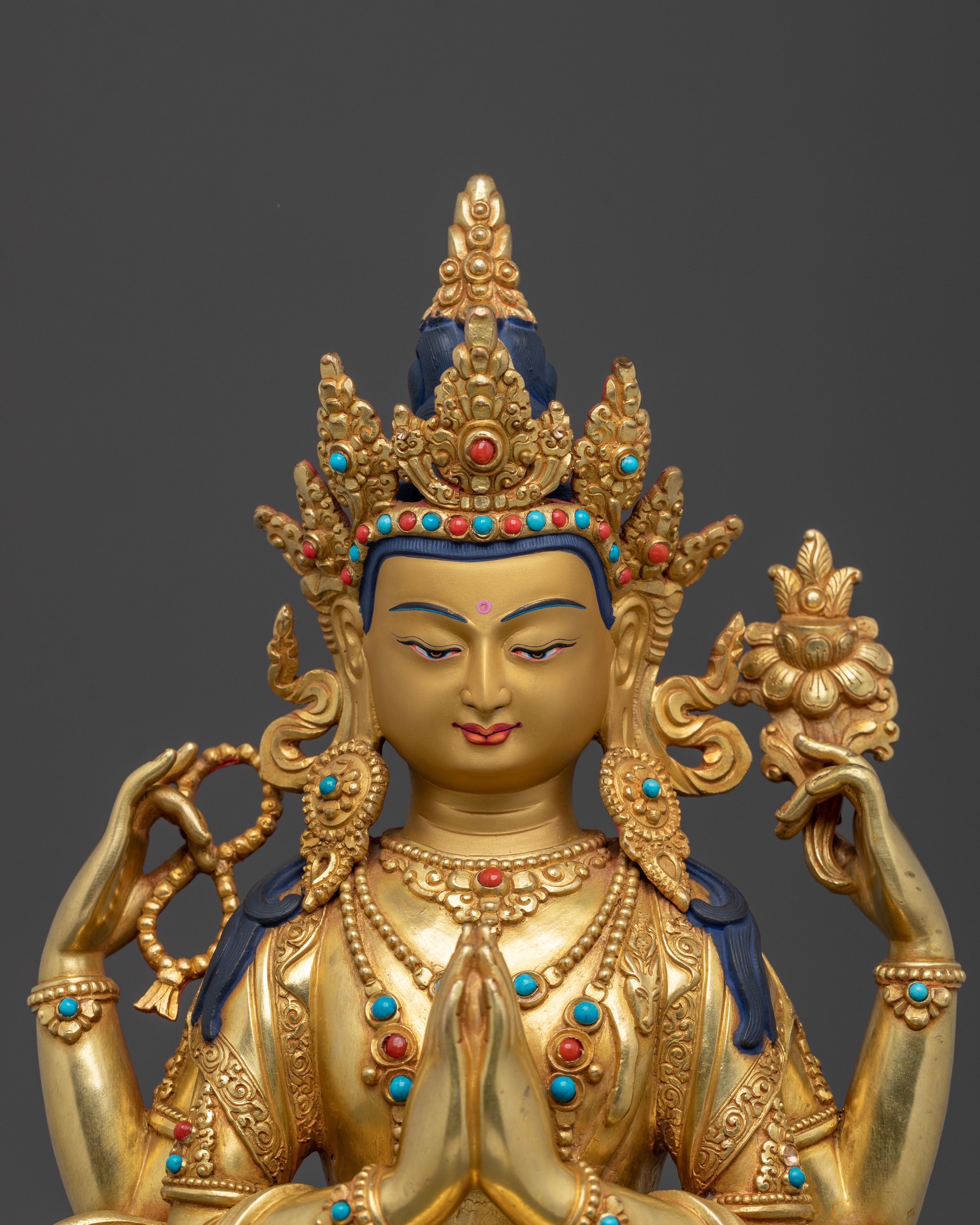 Chenrezig Sacred Figurine | Compassionate Bodhisattva