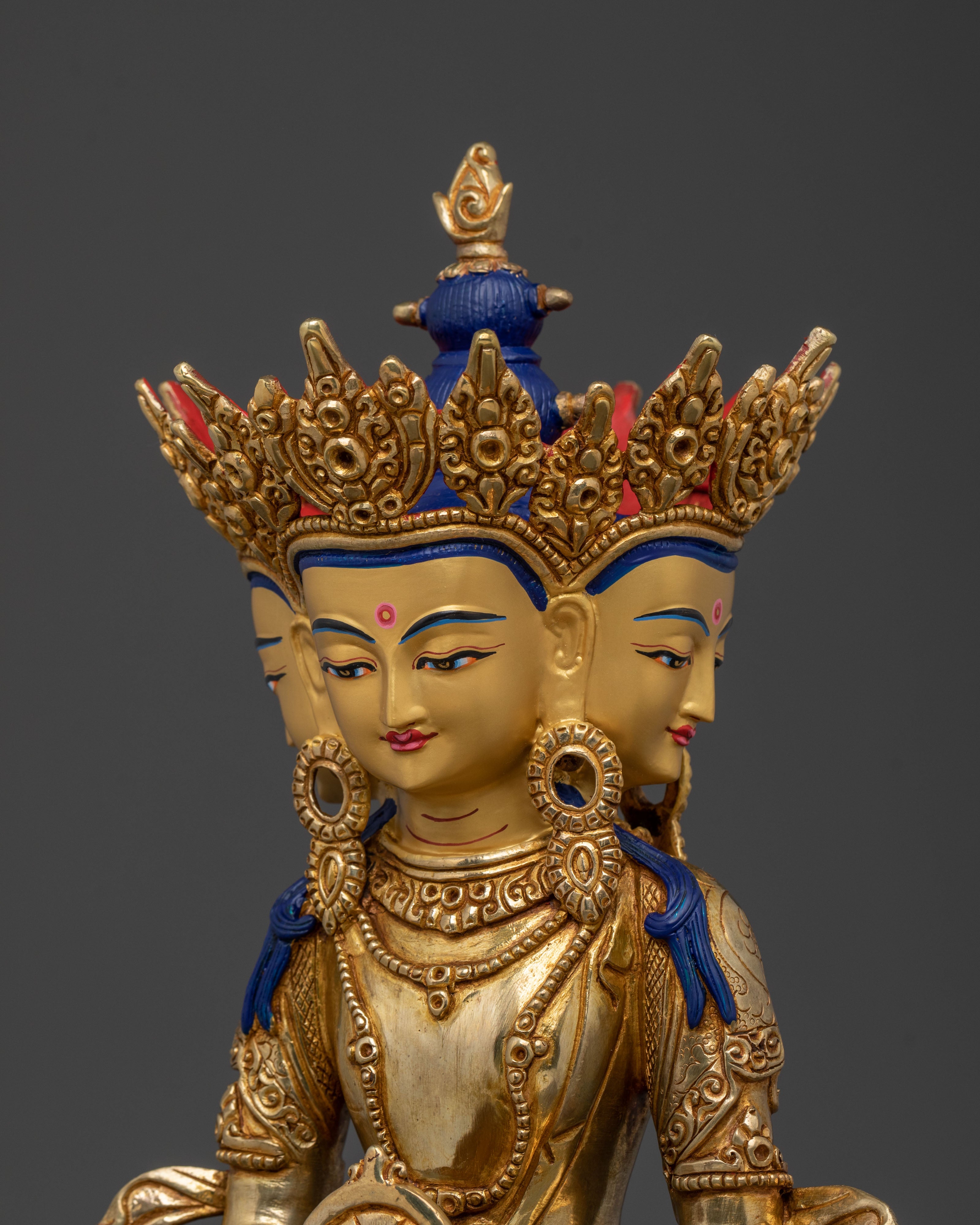 Vairocana Sacred Figurine | Altar Home Decor