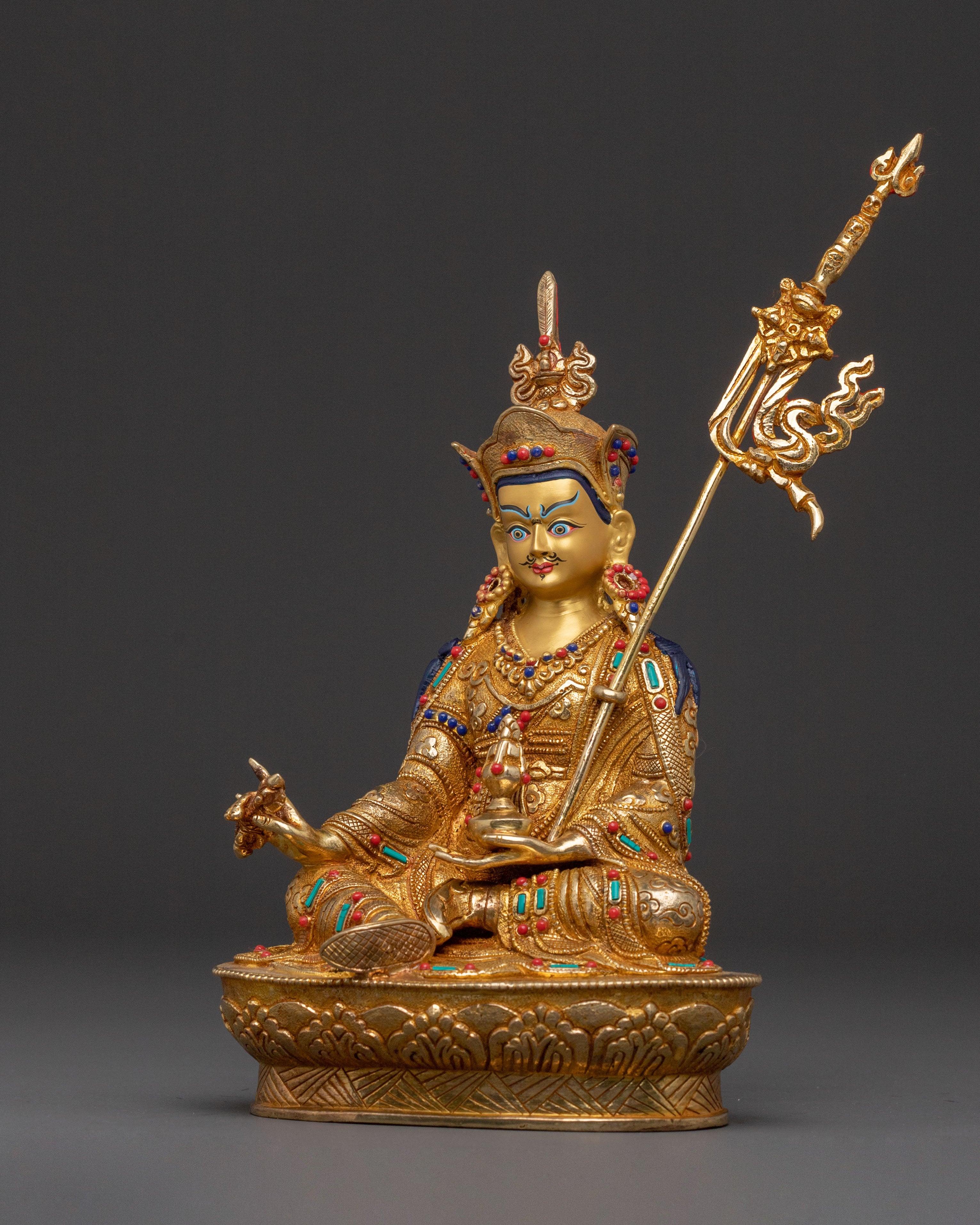 Guru Rinpoche Tantric Statue | Lotus Born Guru