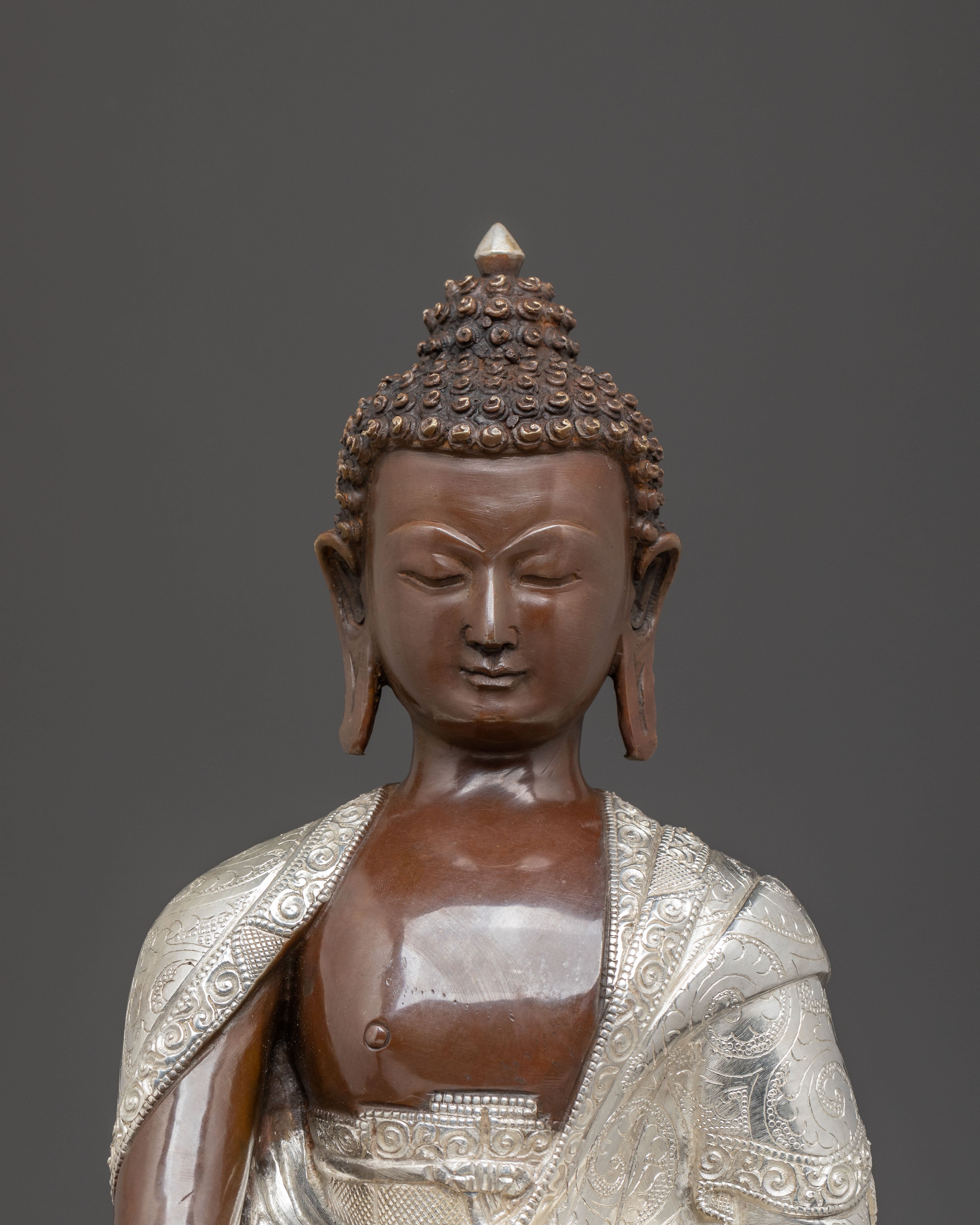 Shakyamuni Buddha Copper Handmade Statue