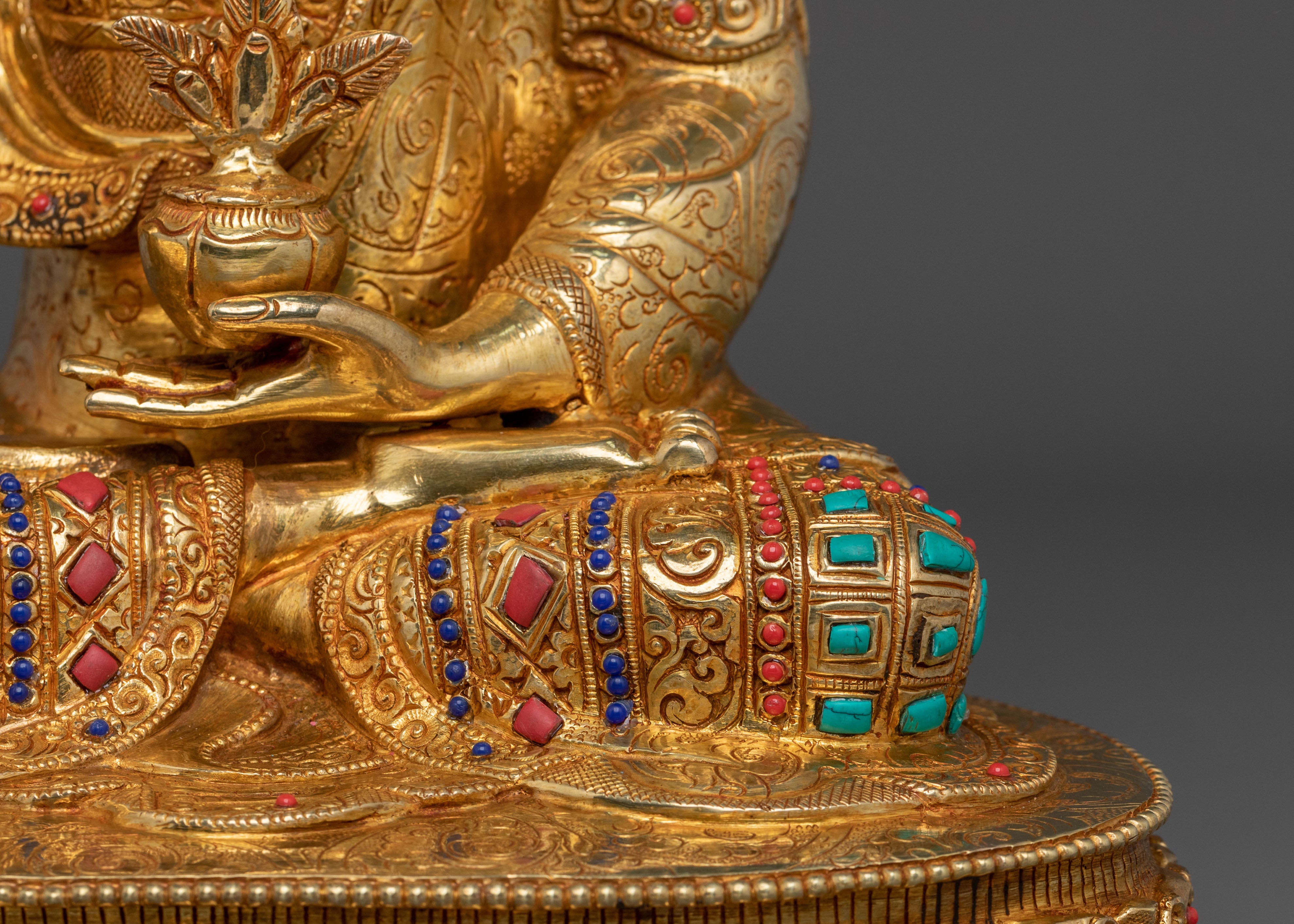 Divine Three Buddha Statue Set | Handcrafted Nepal Artistry