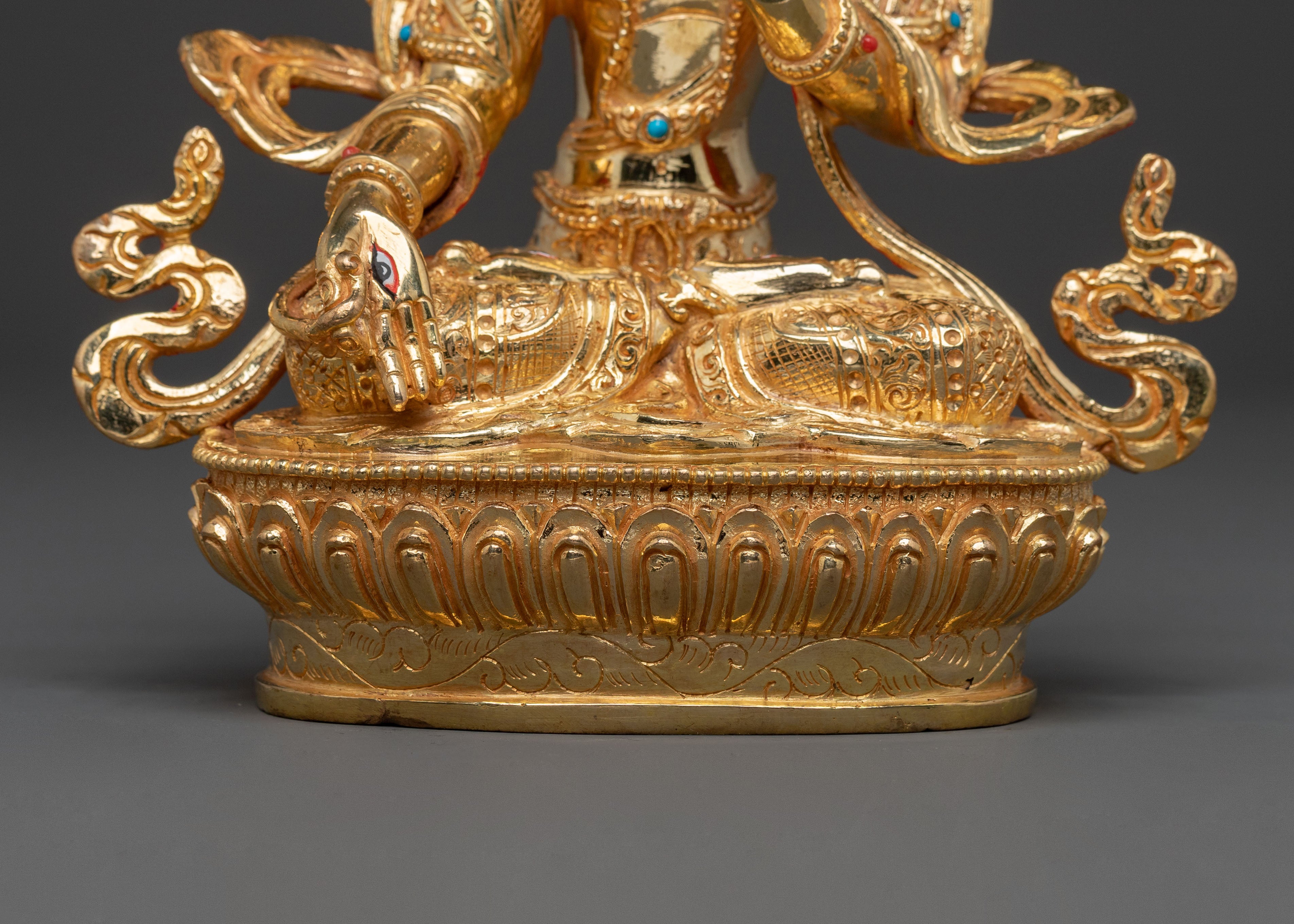 Healing Goddess: White Tara Handcrafted Statue
