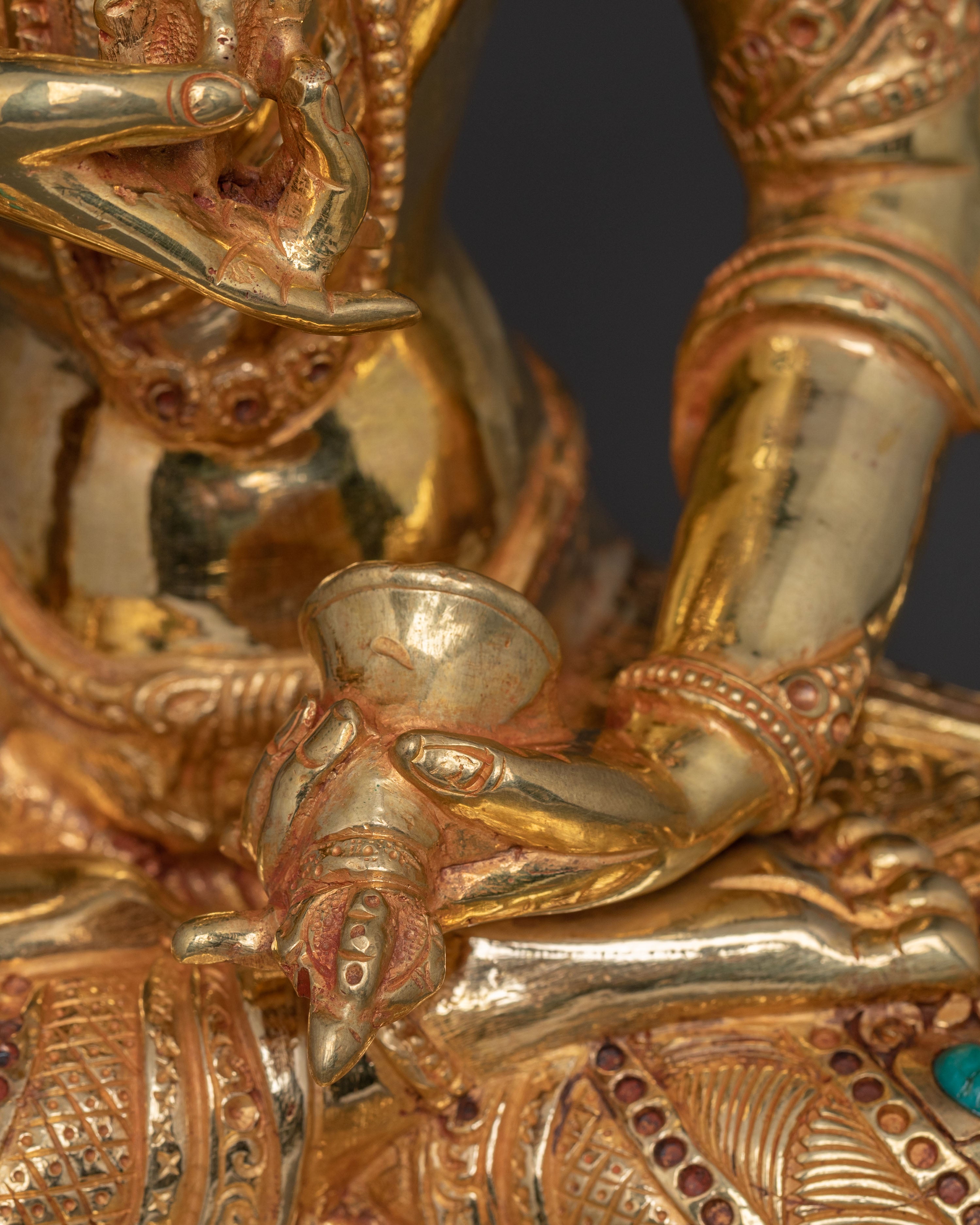 Vajrasattva Spiritual Statue for Altar Home Decor