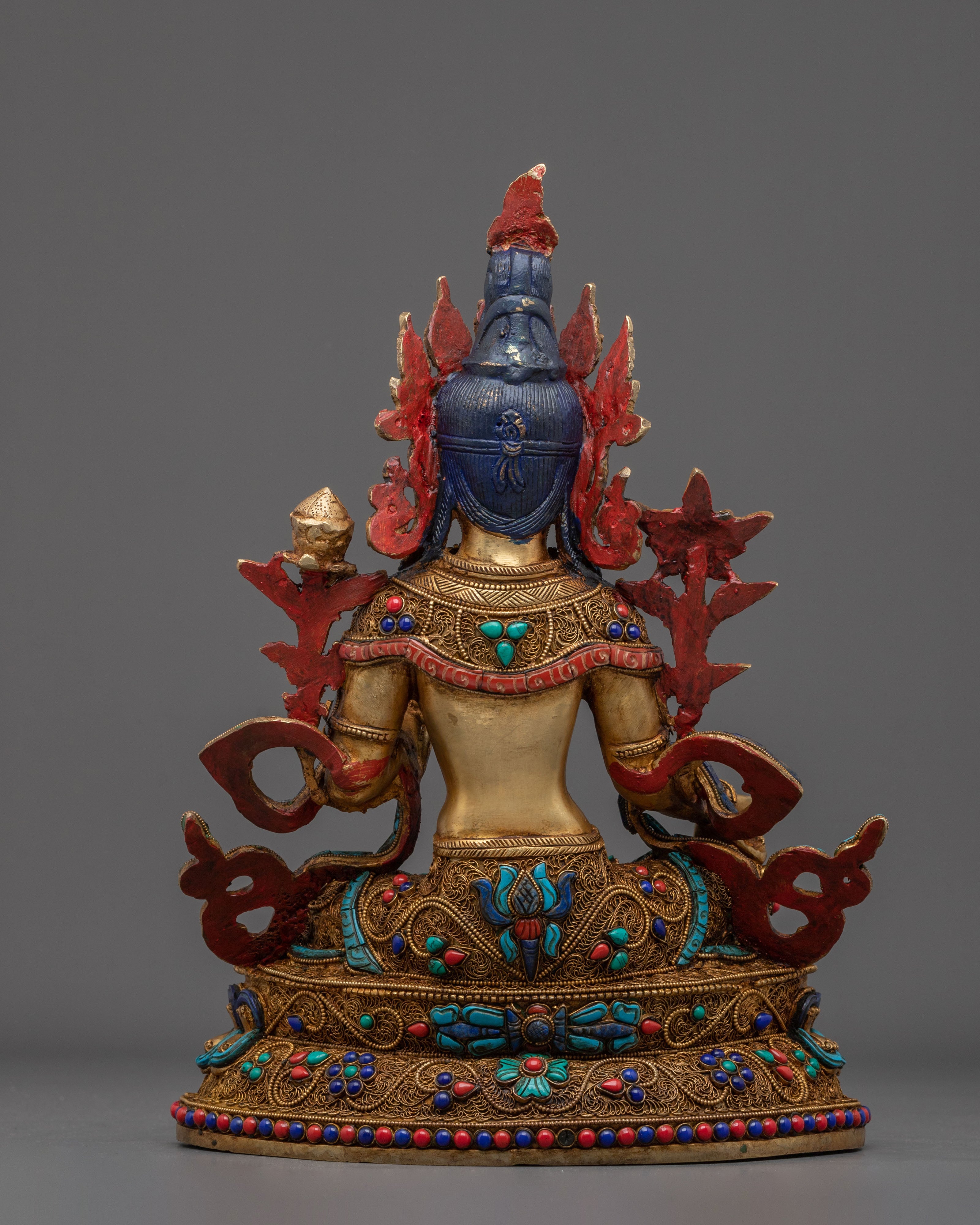 Green Tara Liberating Statue | Handcrafted Serenity
