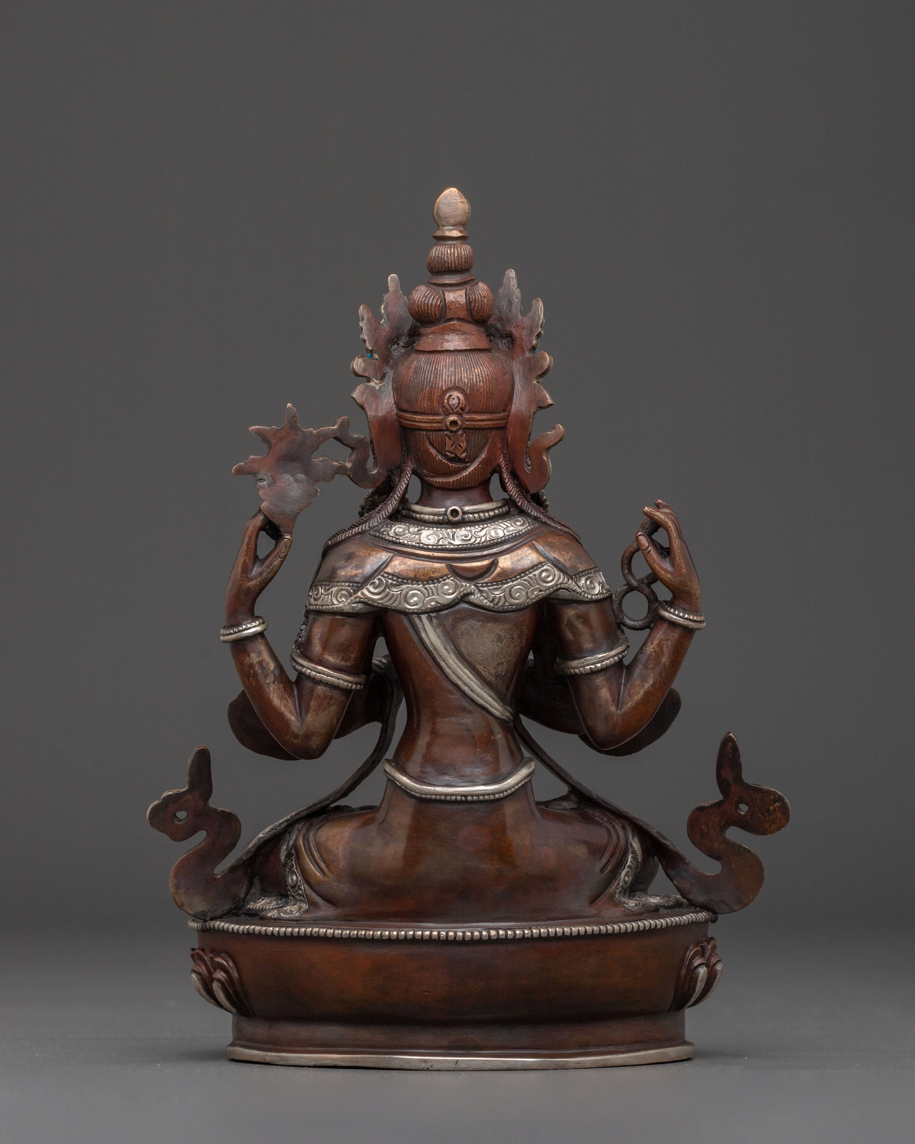 Handmade Chenrezig Statue | Bodhisattva of Compassion