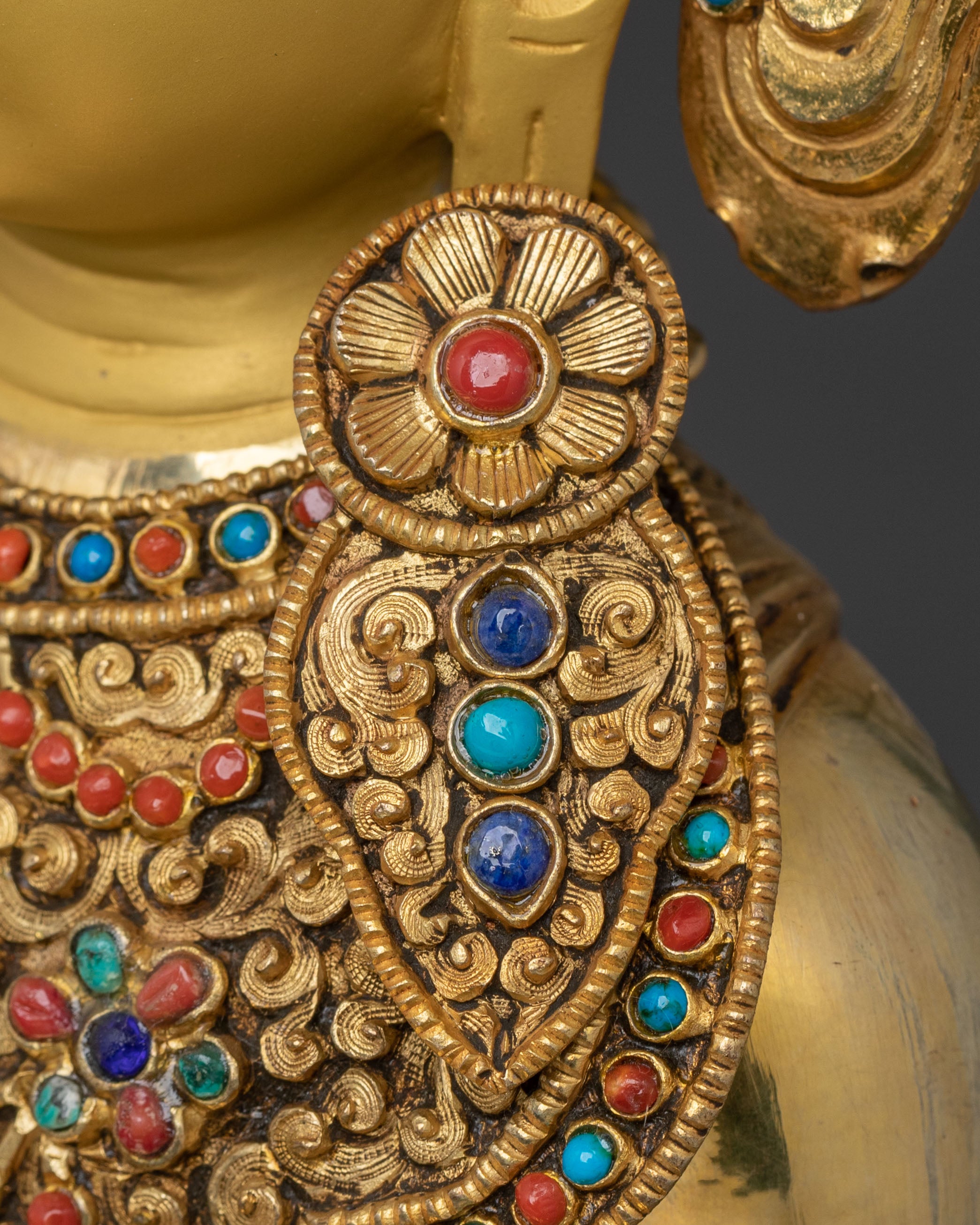 Crown Shakyamuni Buddha Statue | Spiritual Awakening