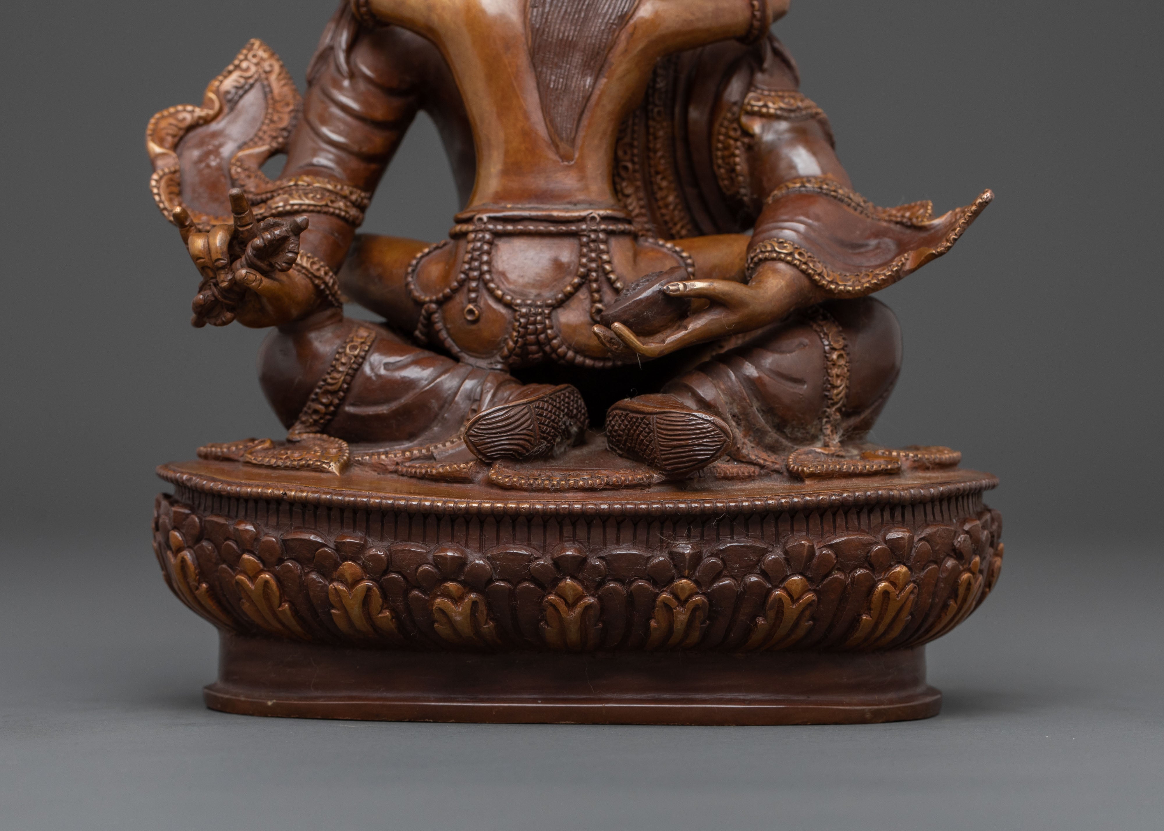 Guru Rinpoche Statue with Consort | Spiritual Decor