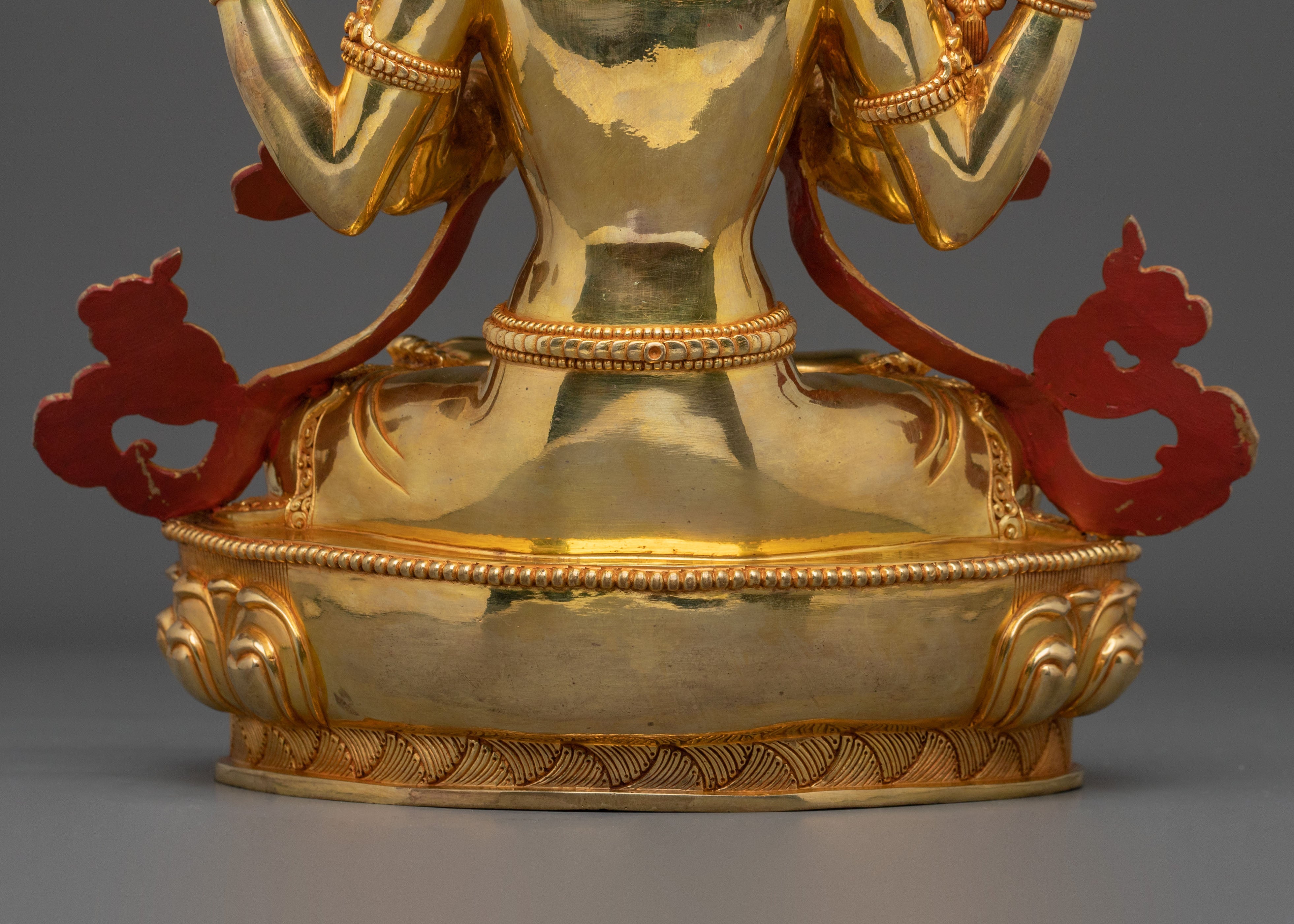 Four Armed Chenrezig Sculpture | Wisdom Icon