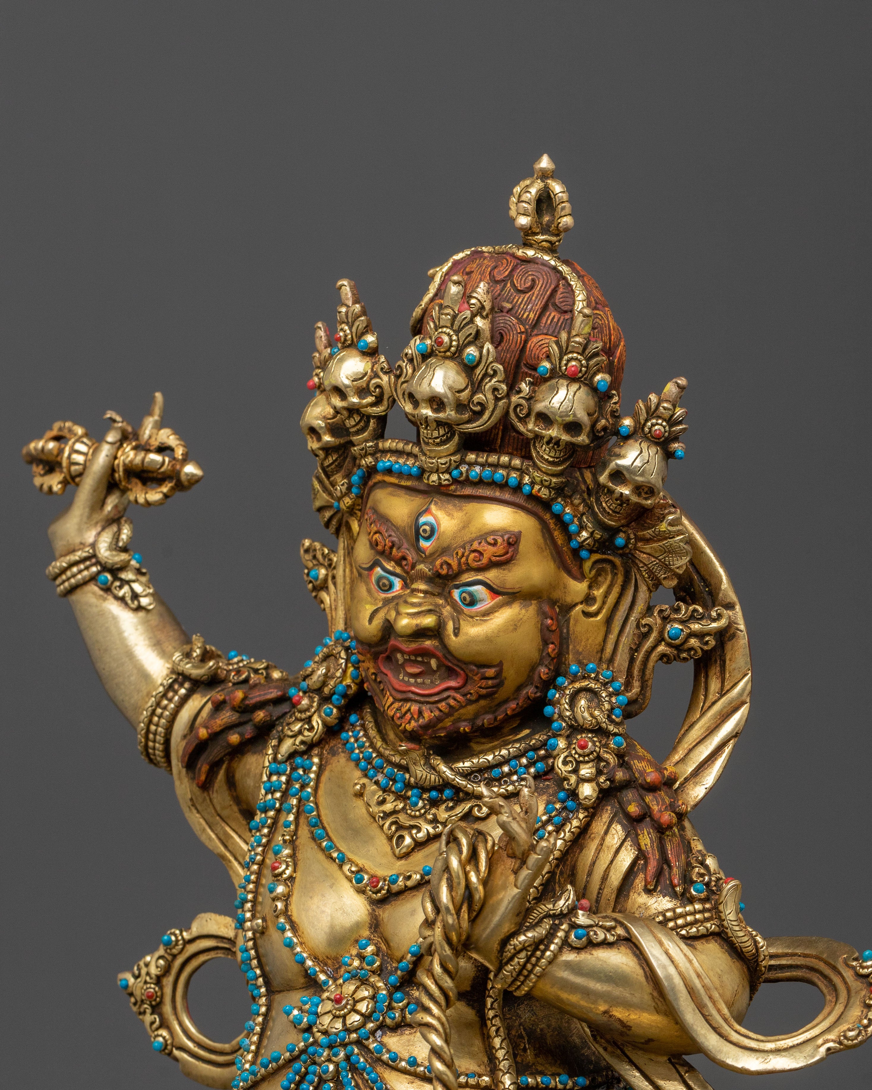 Vajrapani Statue of Unyielding Strength | Dharma Protector