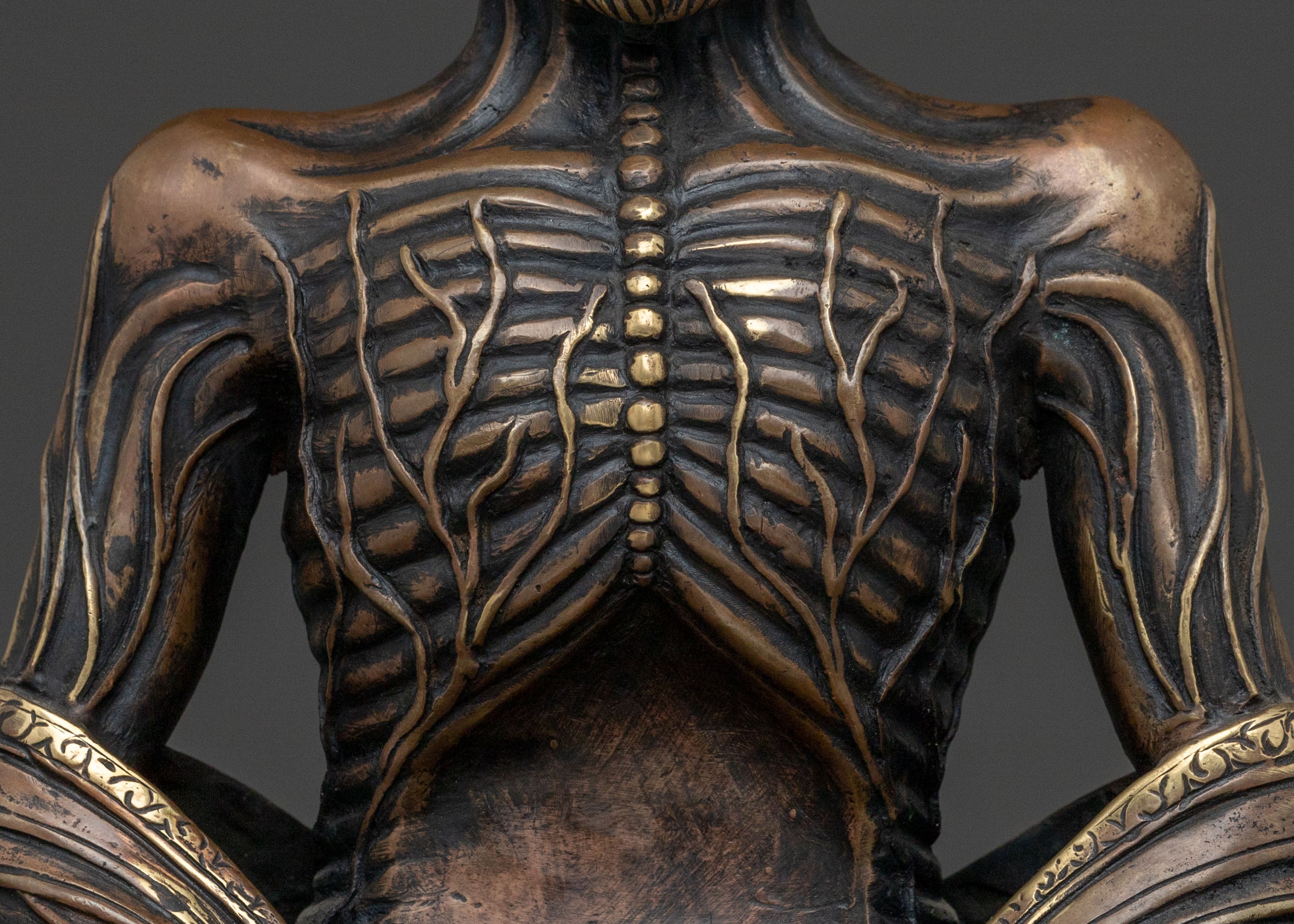 Fasting Buddha Spiritual Statue | Meditational Figure