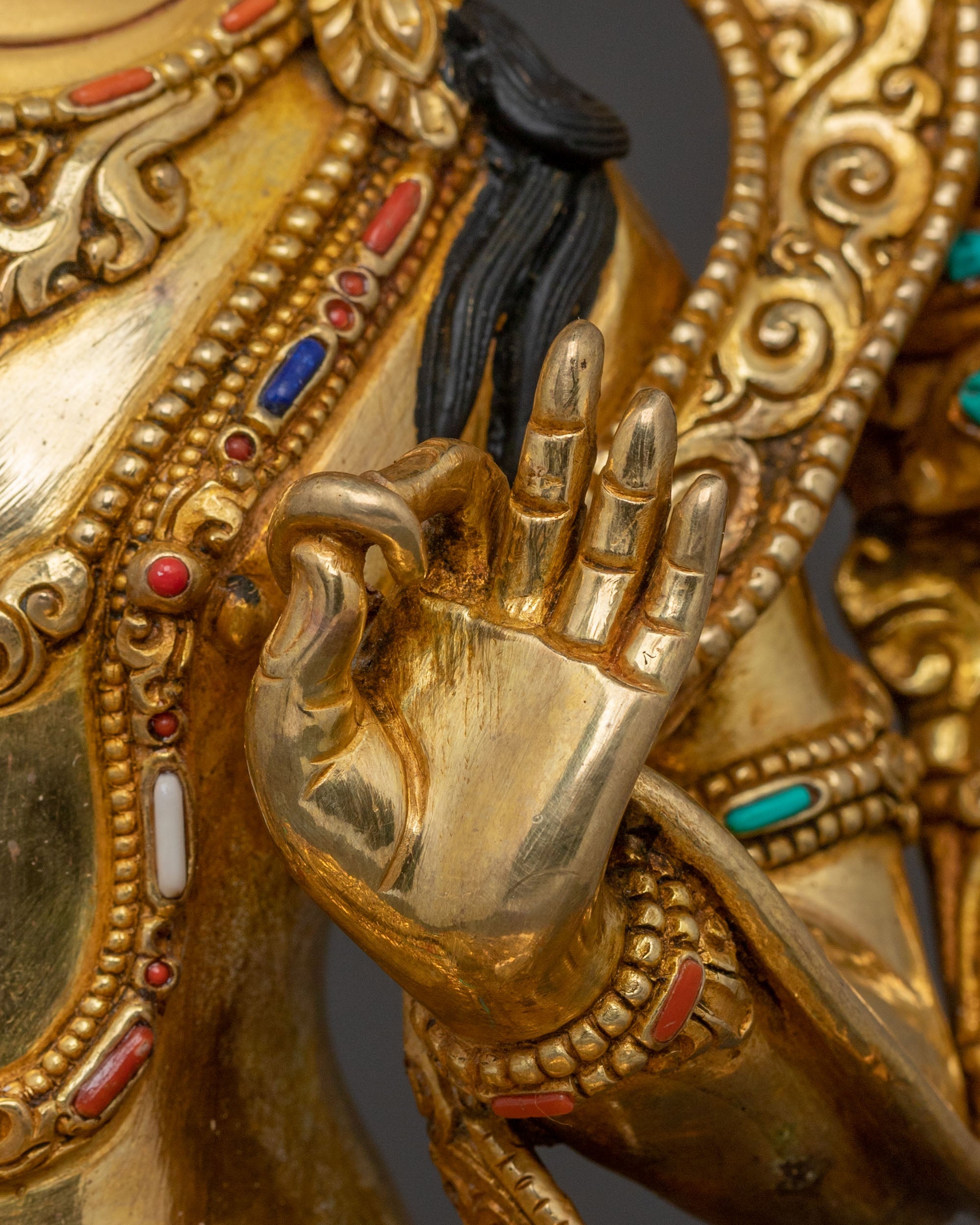 Bodhisattva Manjushri Statue | Wisdom Icon for Altar