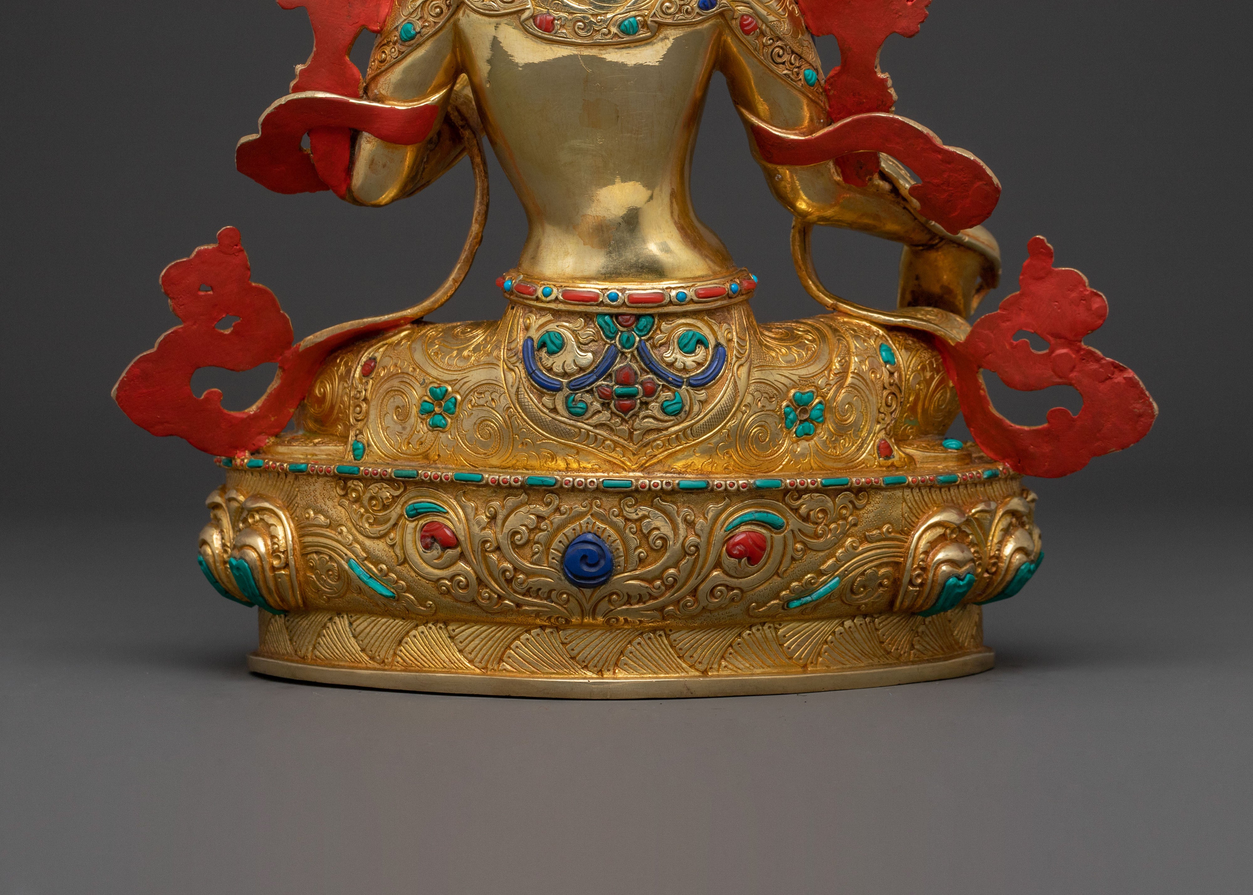 Green Tara Wisdom Mercy Statue | Guardian of Compassion and Wisdom