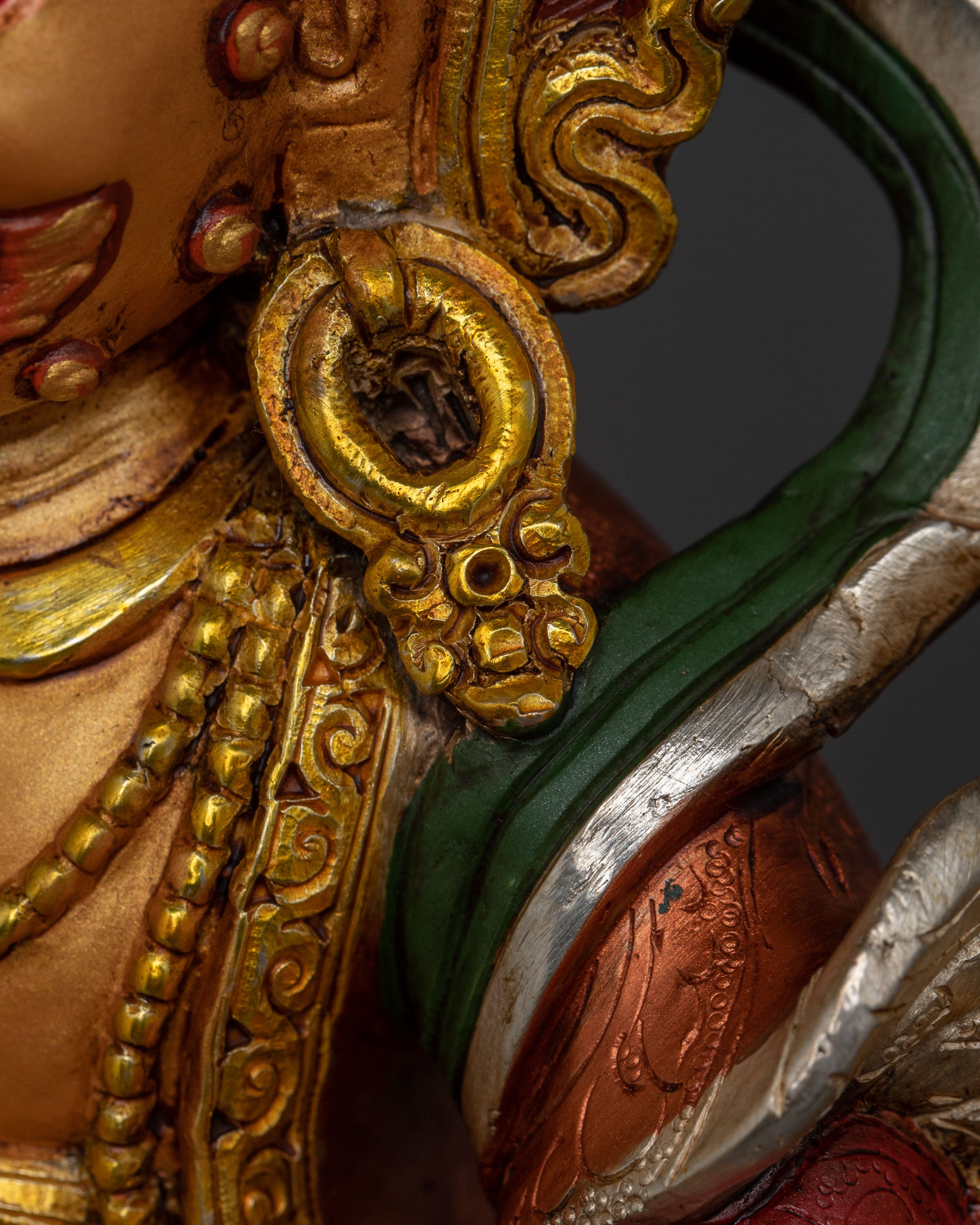 Handmade Shanglon Dorje Dudul Sculpture | Symbol of Protection and Power