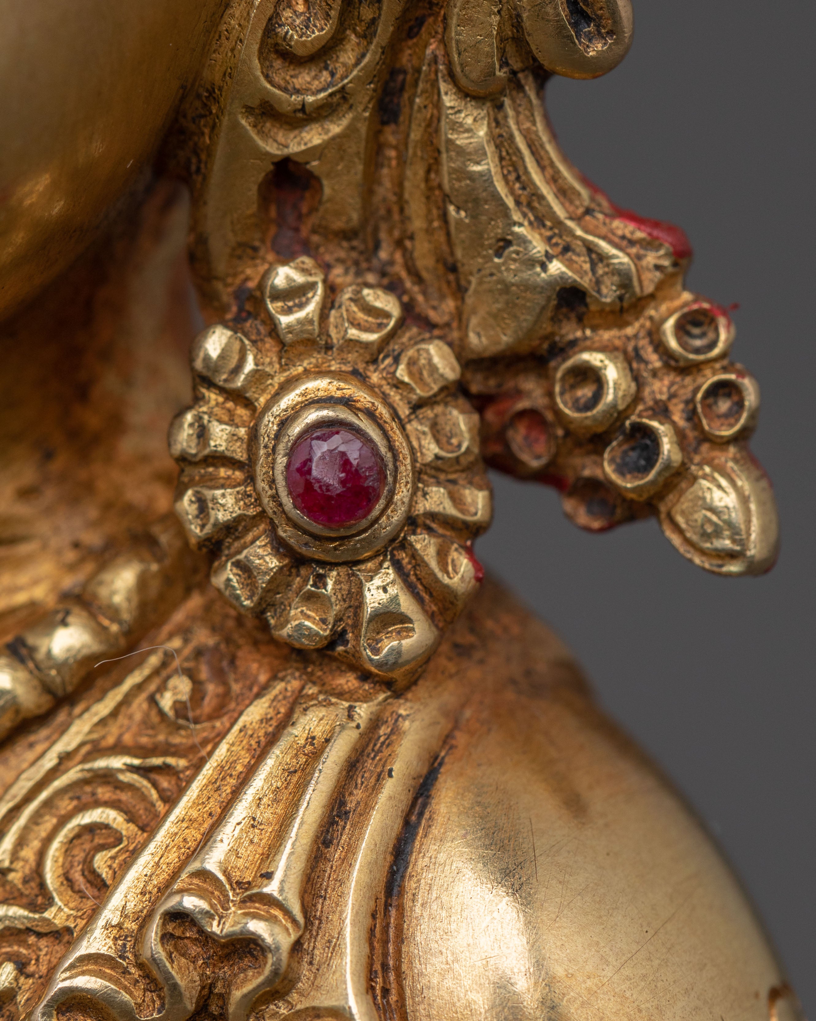 Amitabha Buddha Statue with Crown | Celestial Buddha