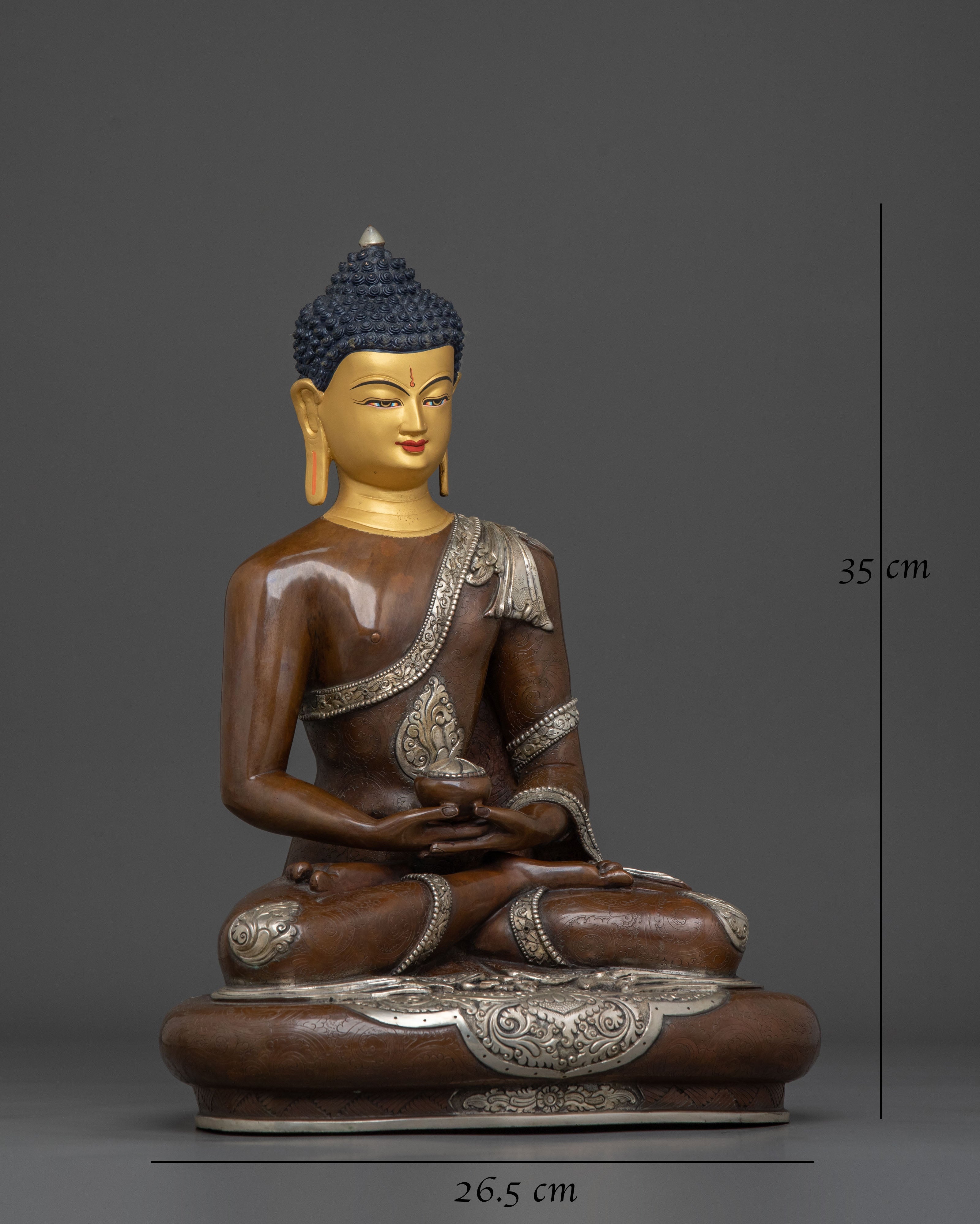 Pure Land Buddha Amitabha Sacred Sculpture | Buddha of Infinite Light